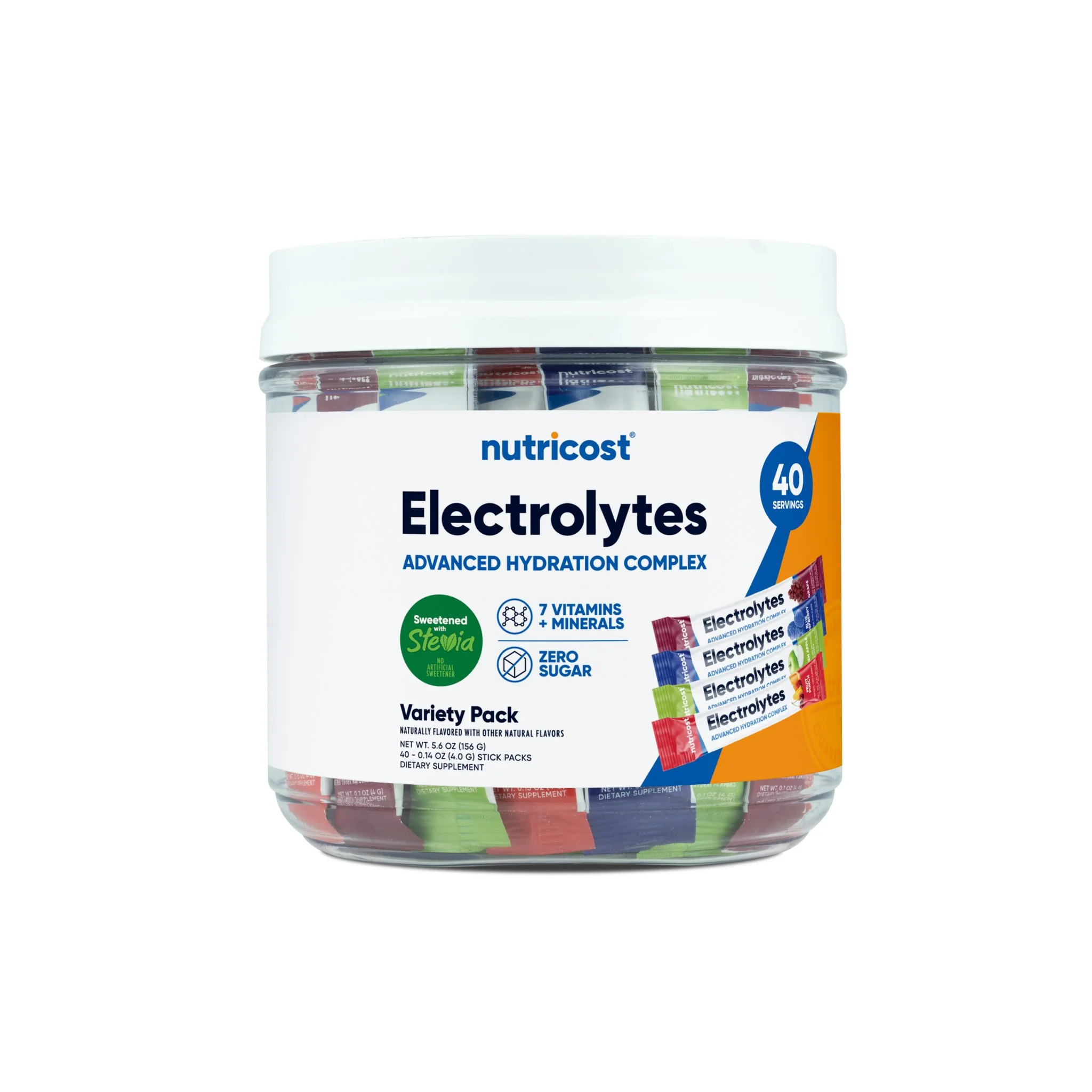 Nutricost Electrolytes Hydration Stick Packs (40 Pack) - Image 10