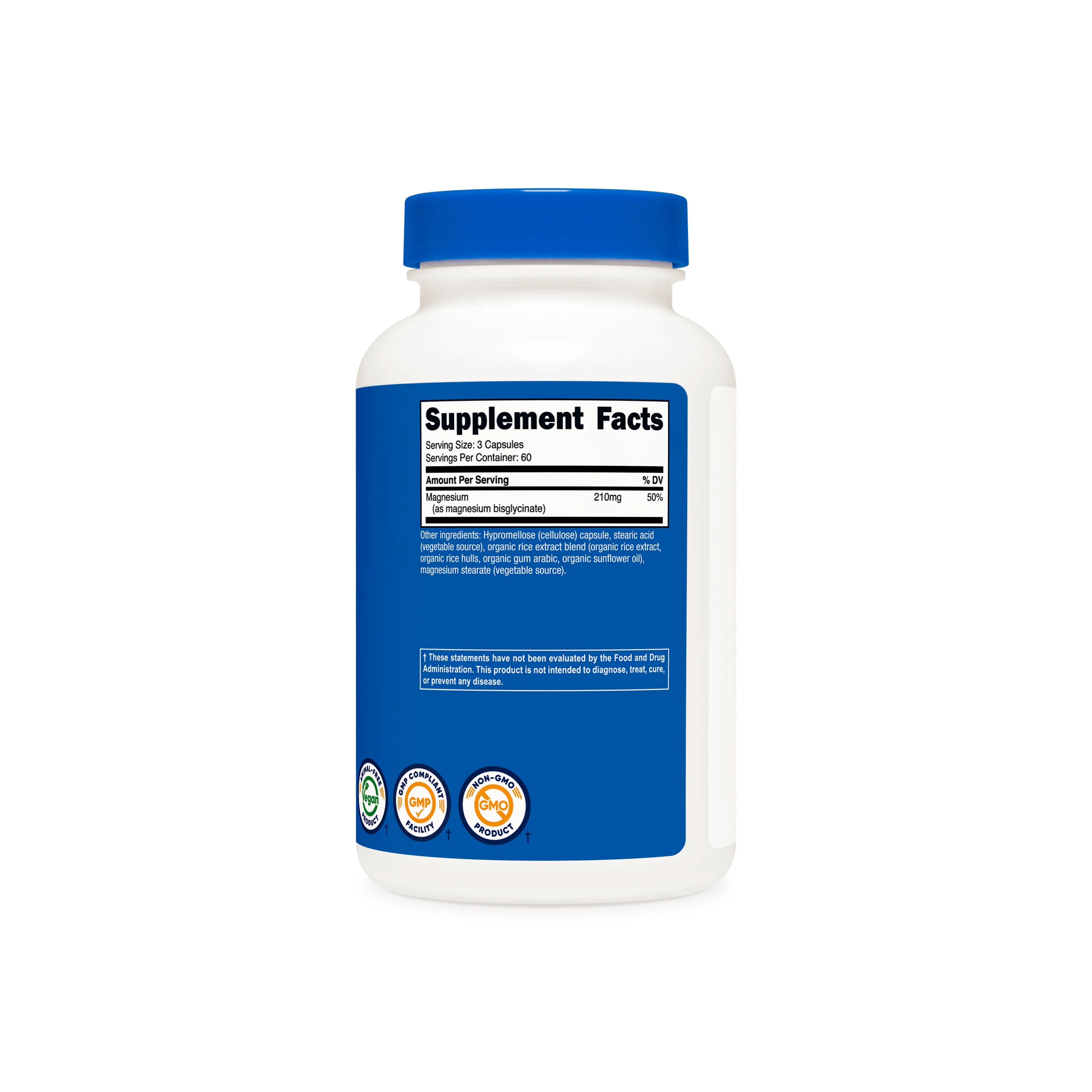 Nutricost Magnesium Glycinate 210MG - Image 5