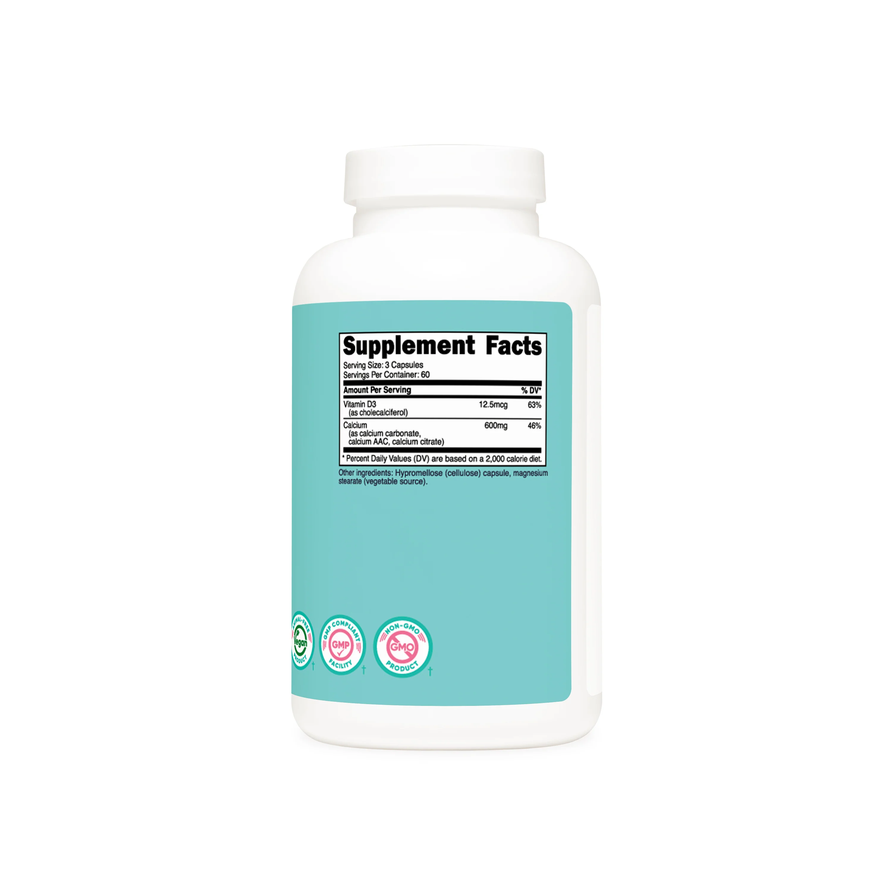 Nutricost Women Calcium + Vitamin D3 - Image 2