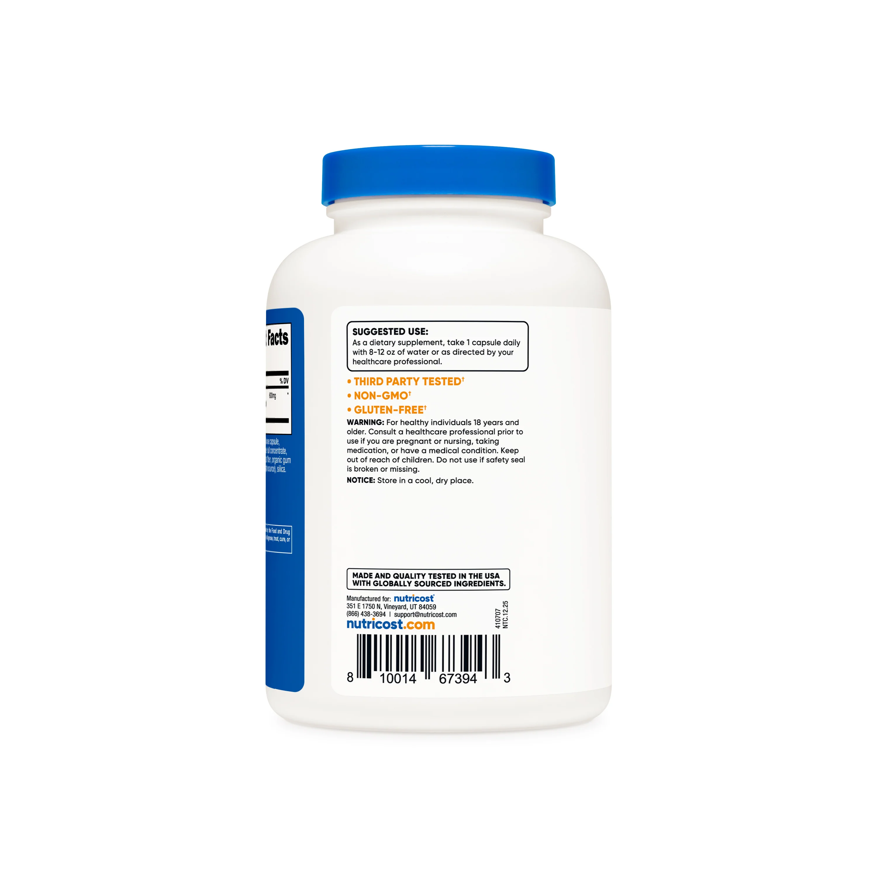 Nutricost Artichoke Extract - Image 3