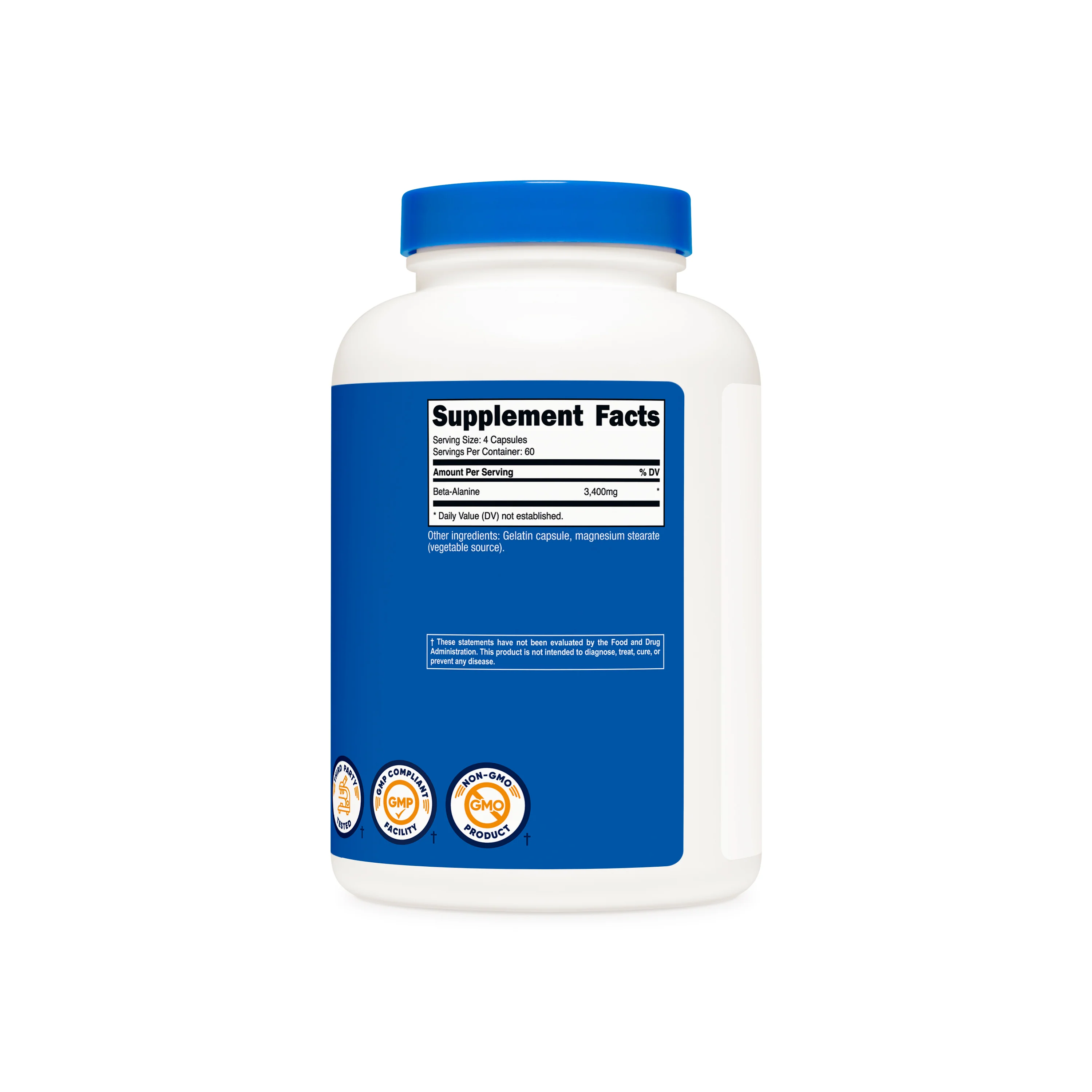 Nutricost Beta-Alanine Capsules - Image 5