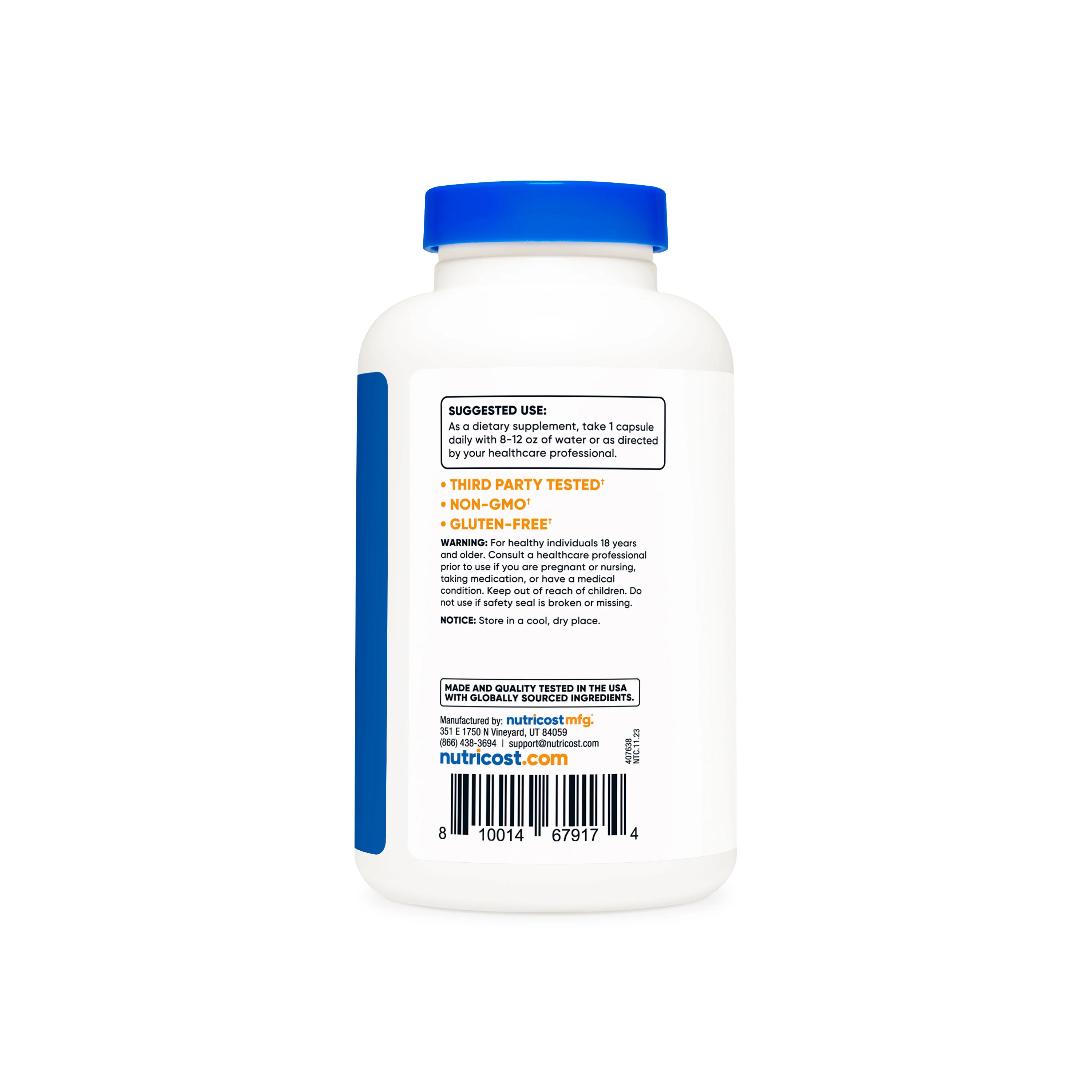 Nutricost Bitter Melon Capsules - Image 3