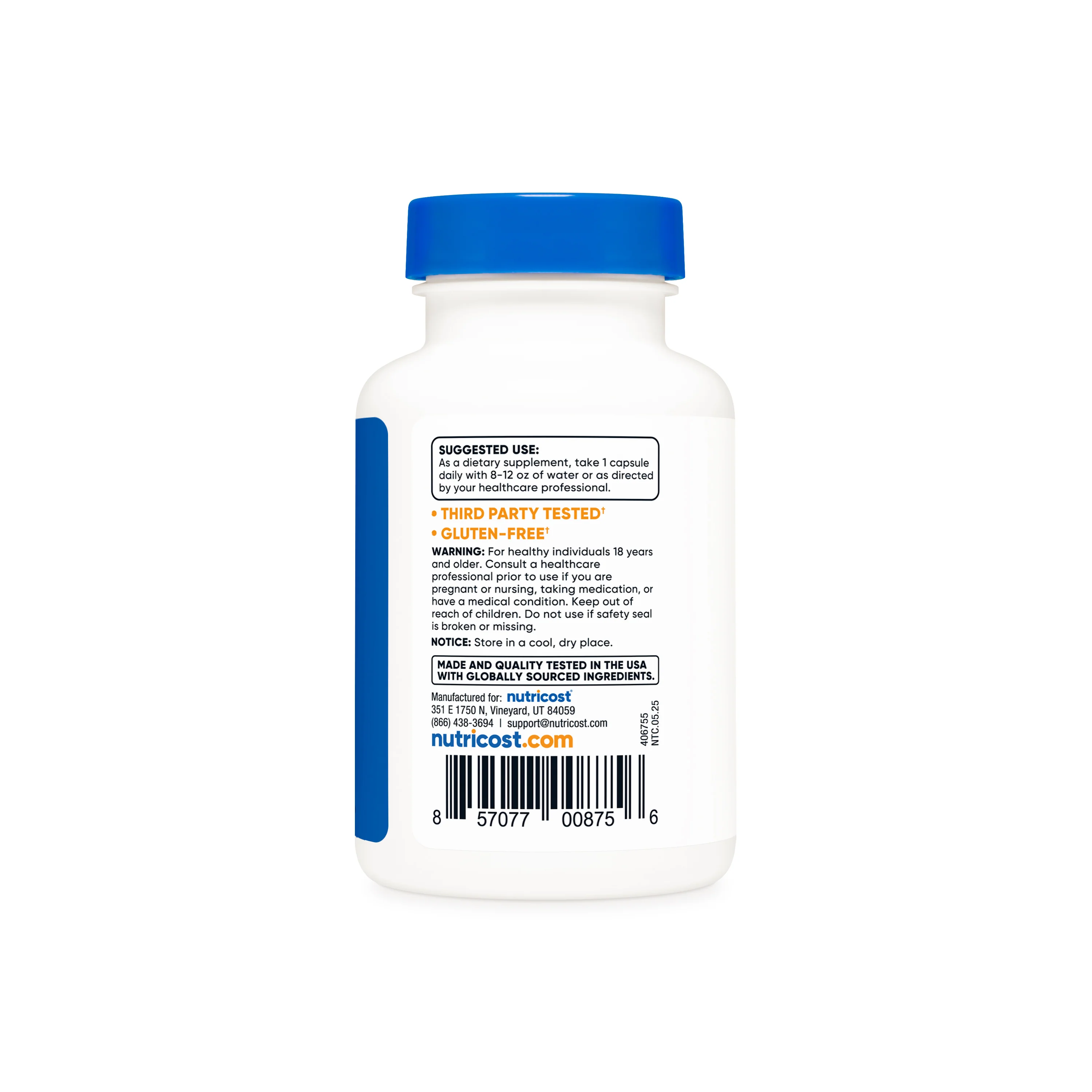 Nutricost CDP Choline Capsules - Image 3