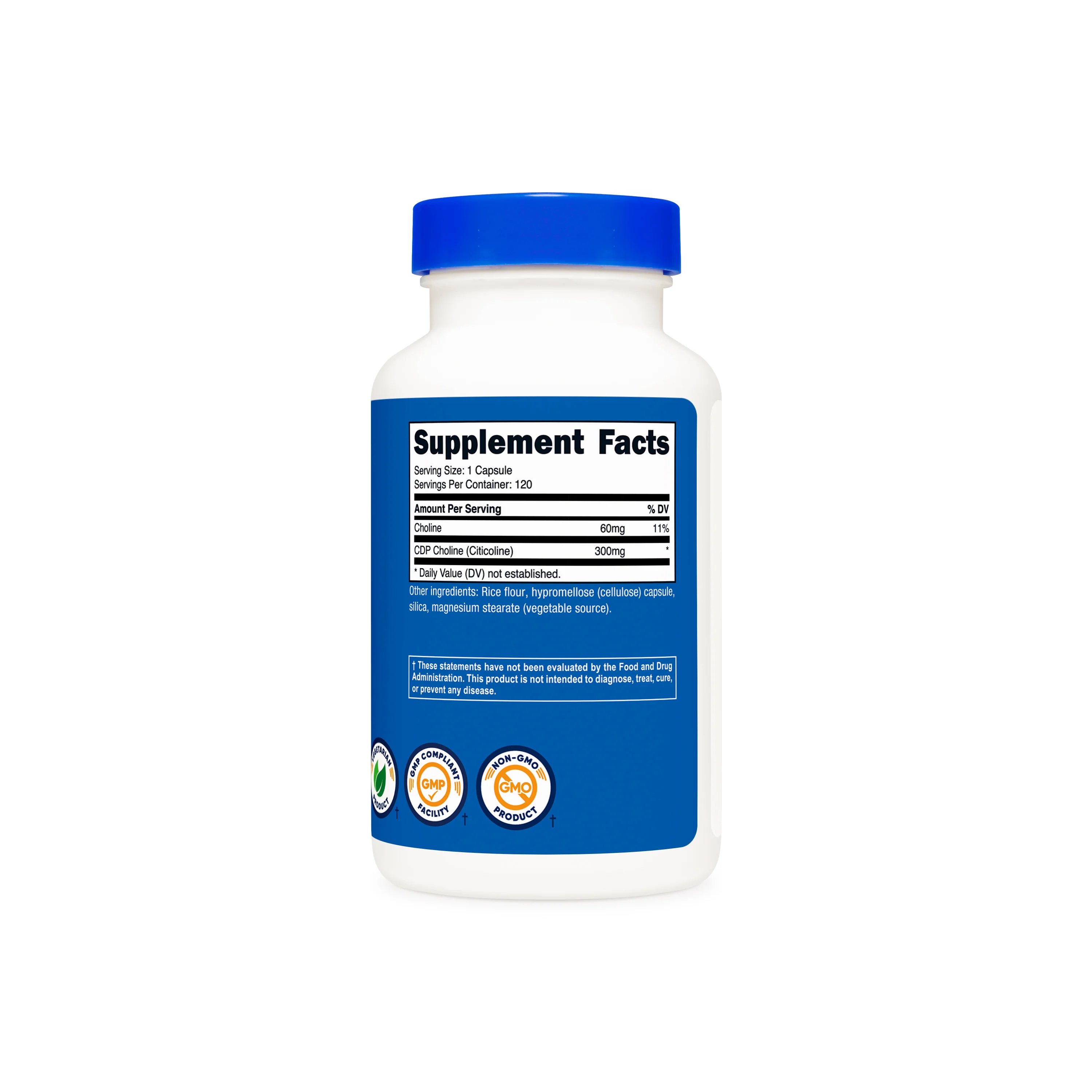 Nutricost CDP Choline Capsules - Image 5