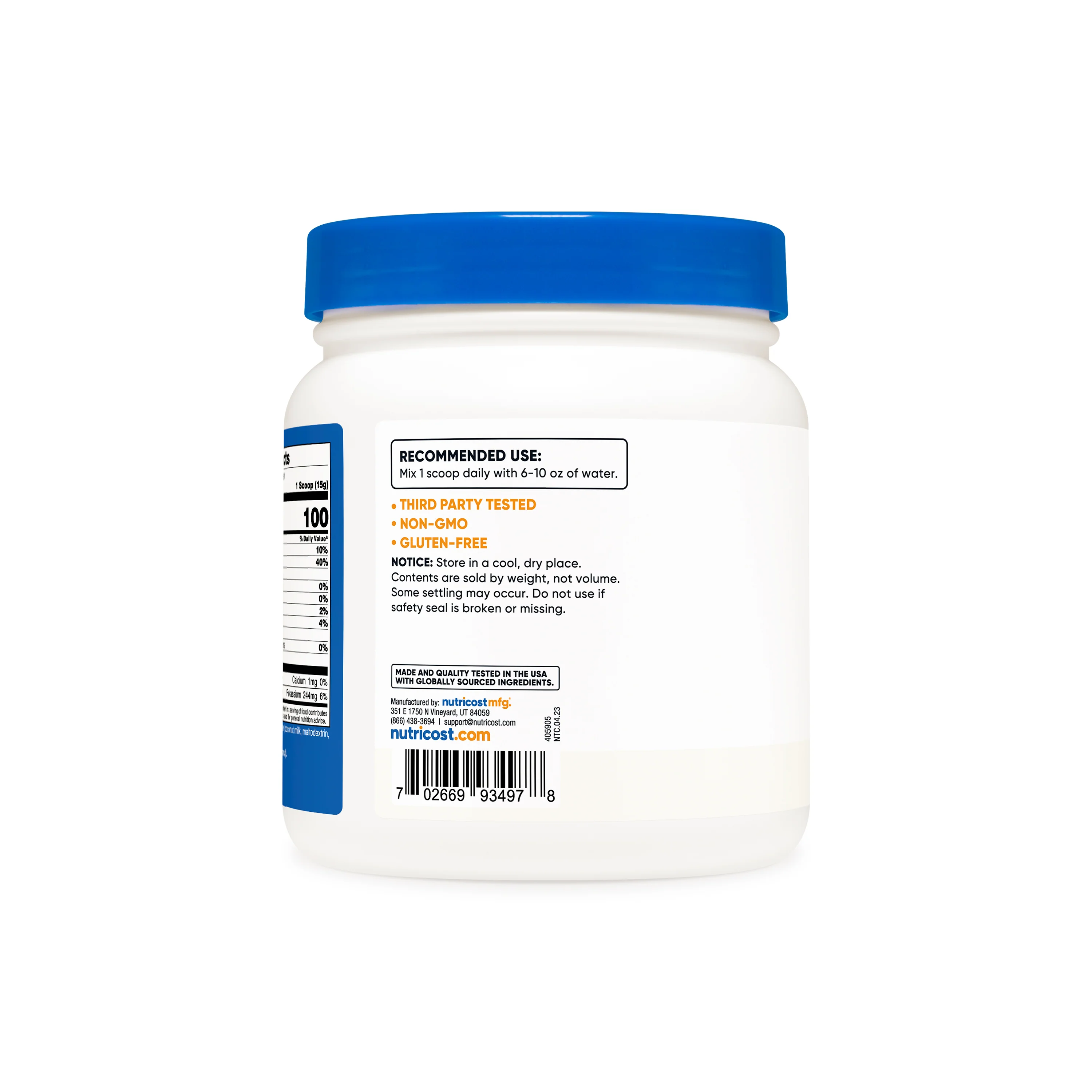 Nutricost Coconut Milk Powder - Image 3