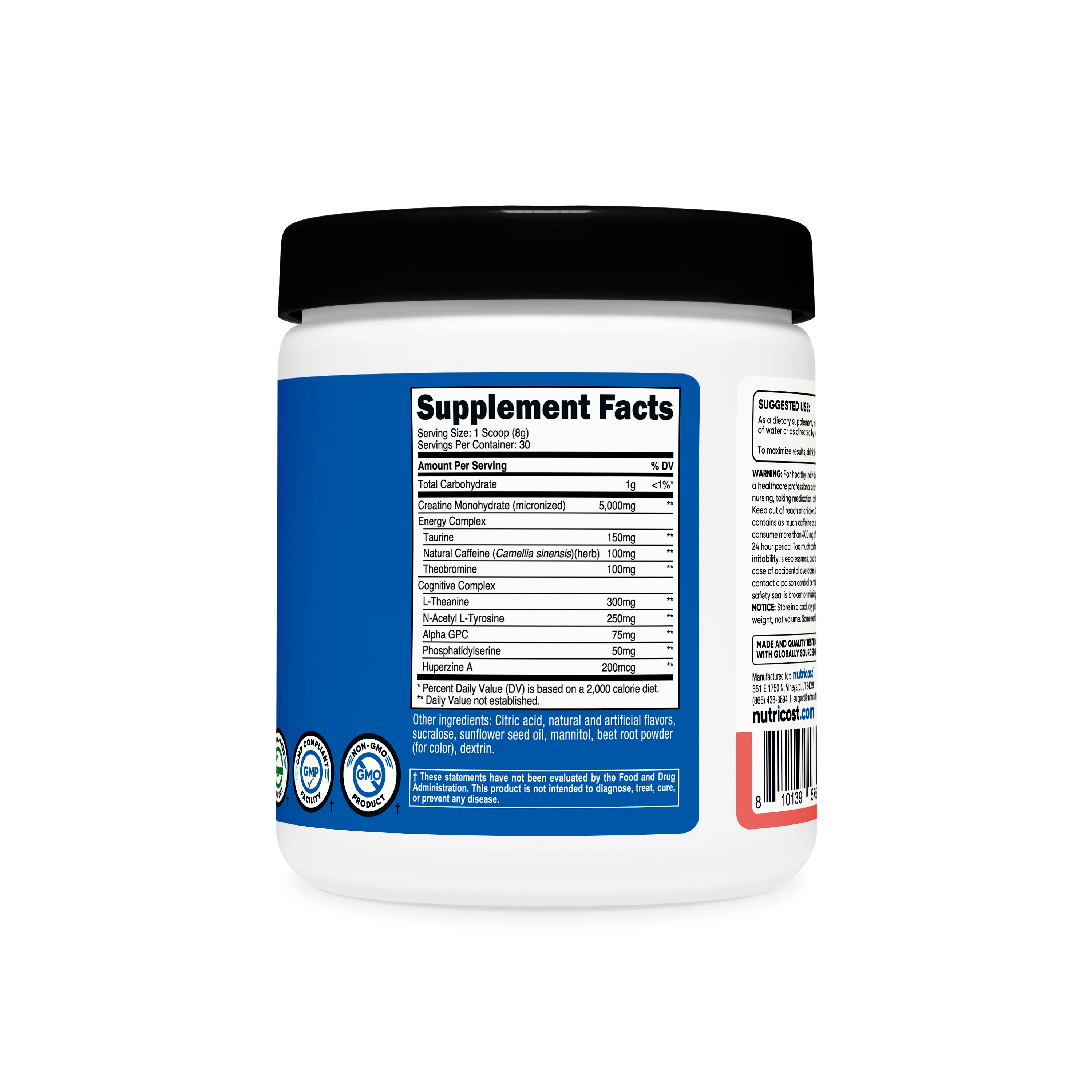 Nutricost Creatine + Energy Powder - Image 11