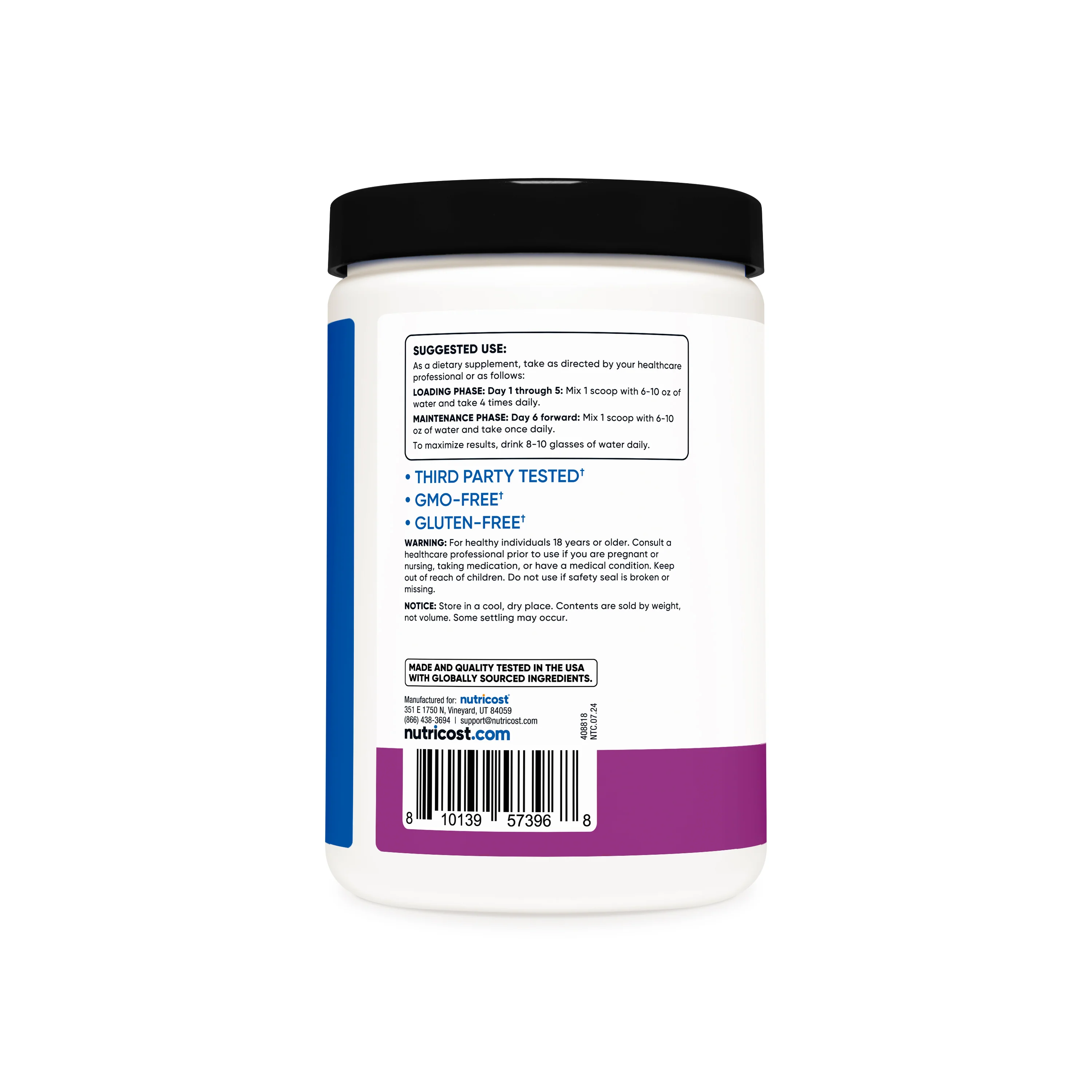 Nutricost Creatine Monohydrate Powder - Image 21
