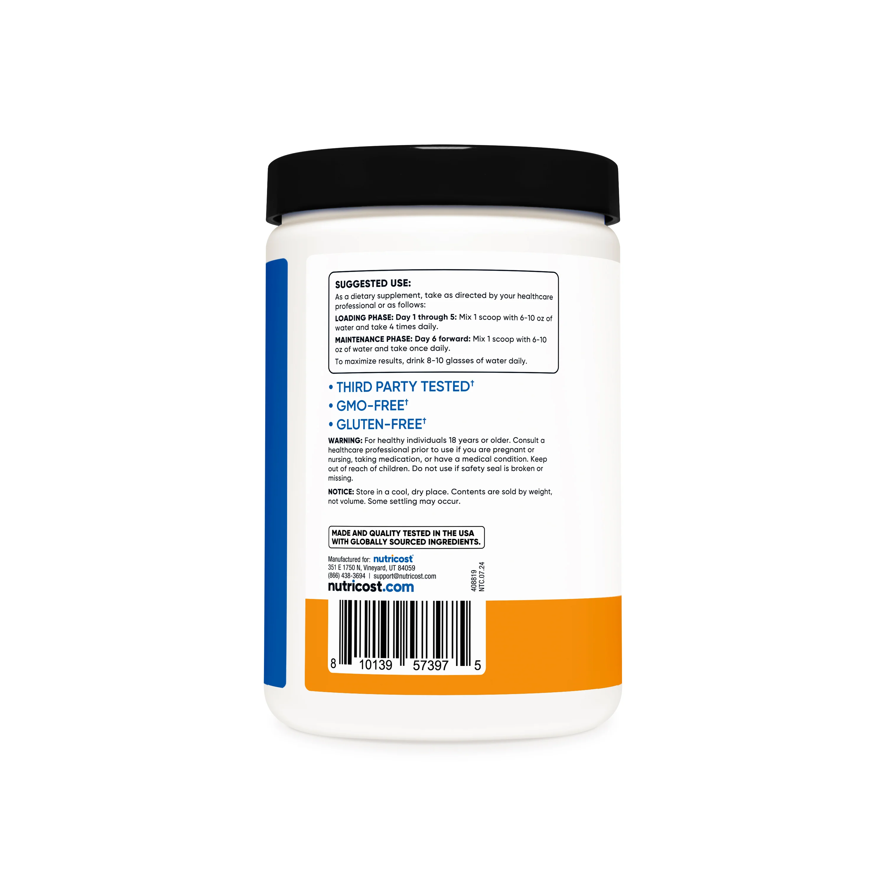 Nutricost Creatine Monohydrate Powder - Image 24