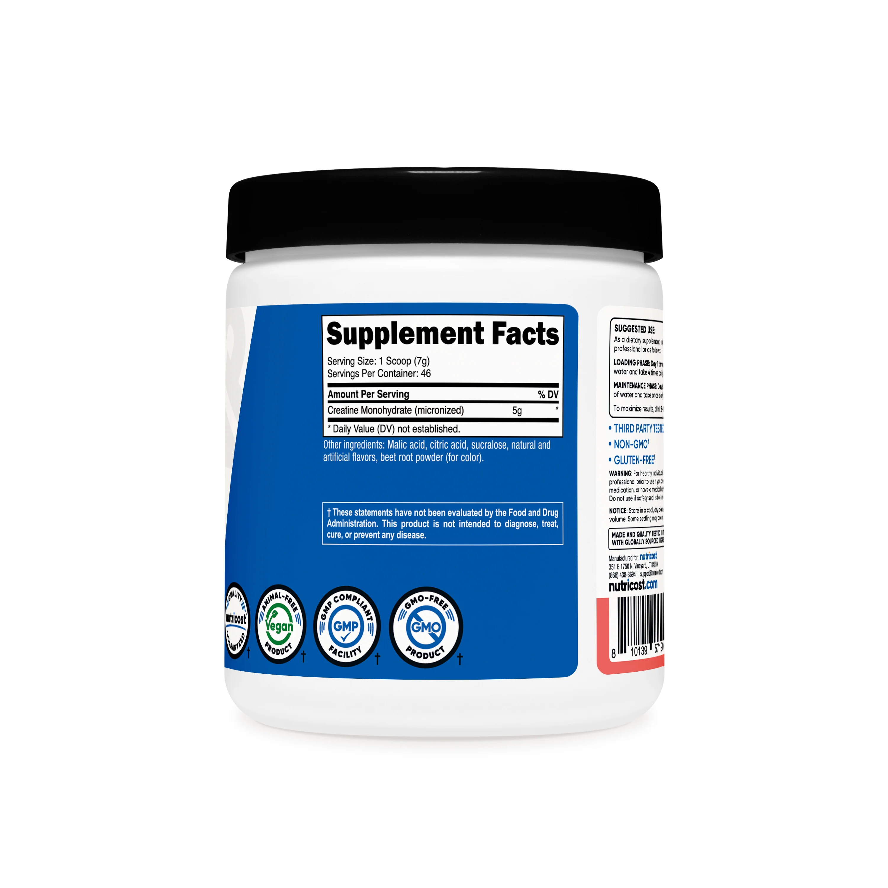 Nutricost Creatine Monohydrate Powder - Image 32