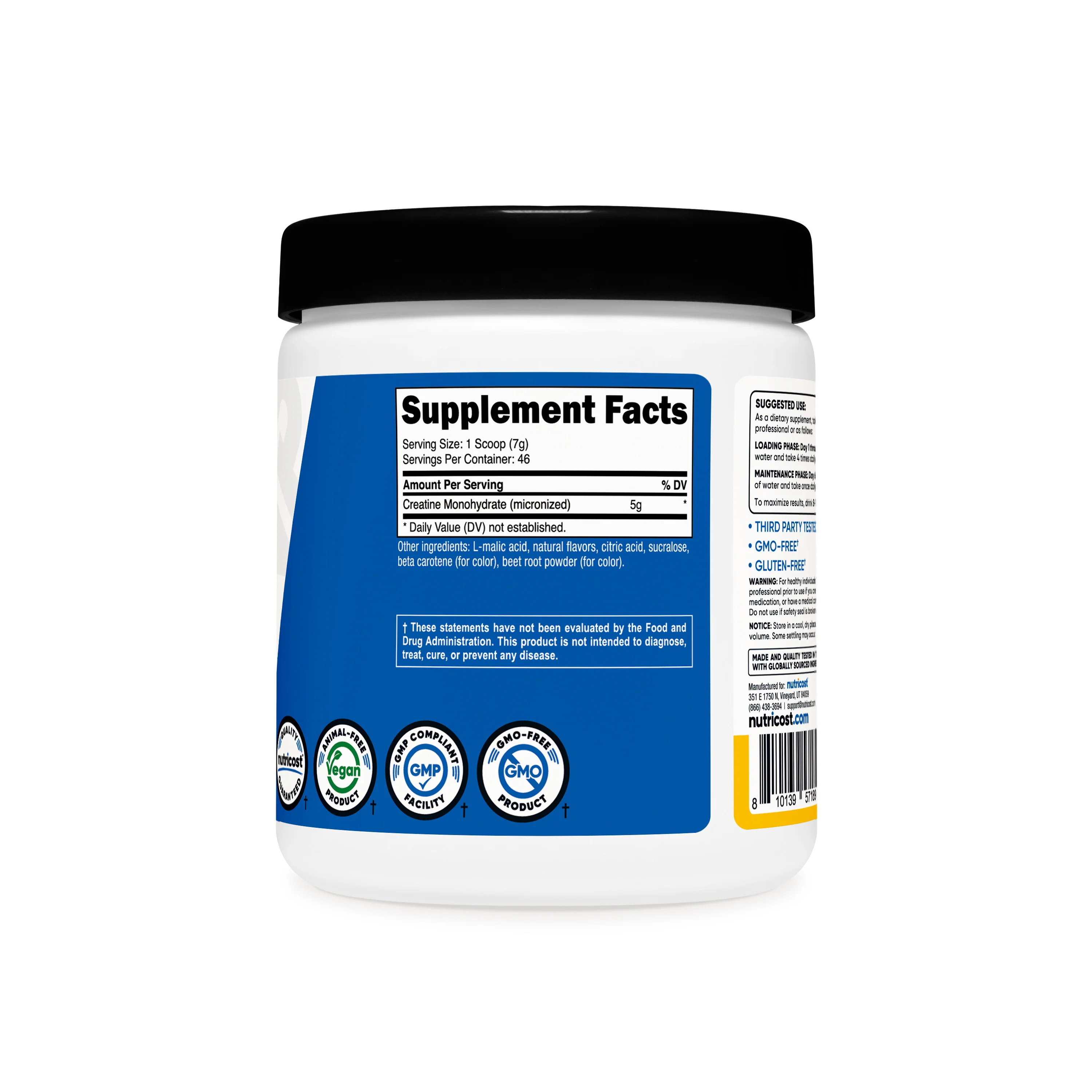 Nutricost Creatine Monohydrate Powder - Image 35