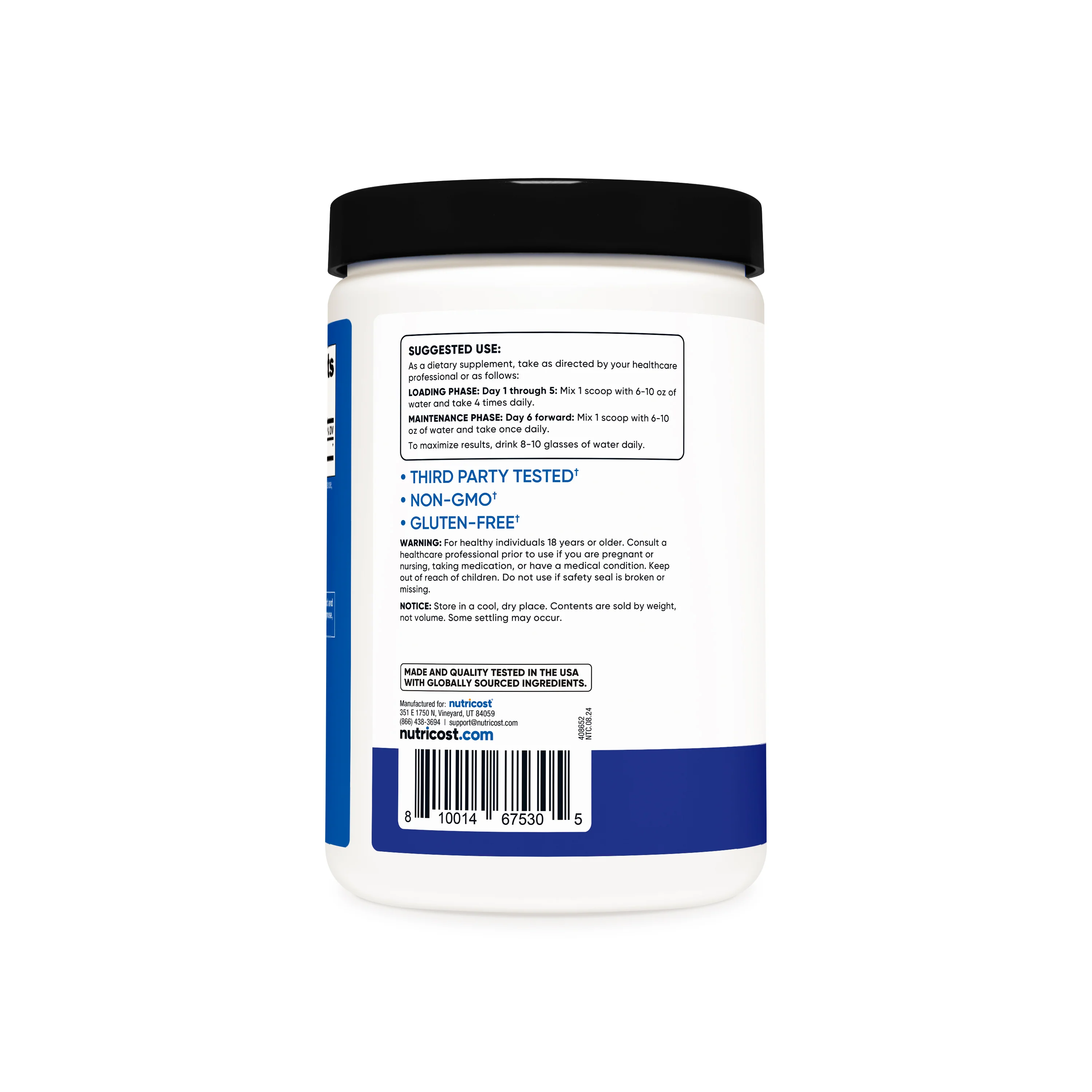 Nutricost Creatine Monohydrate Powder - Image 45
