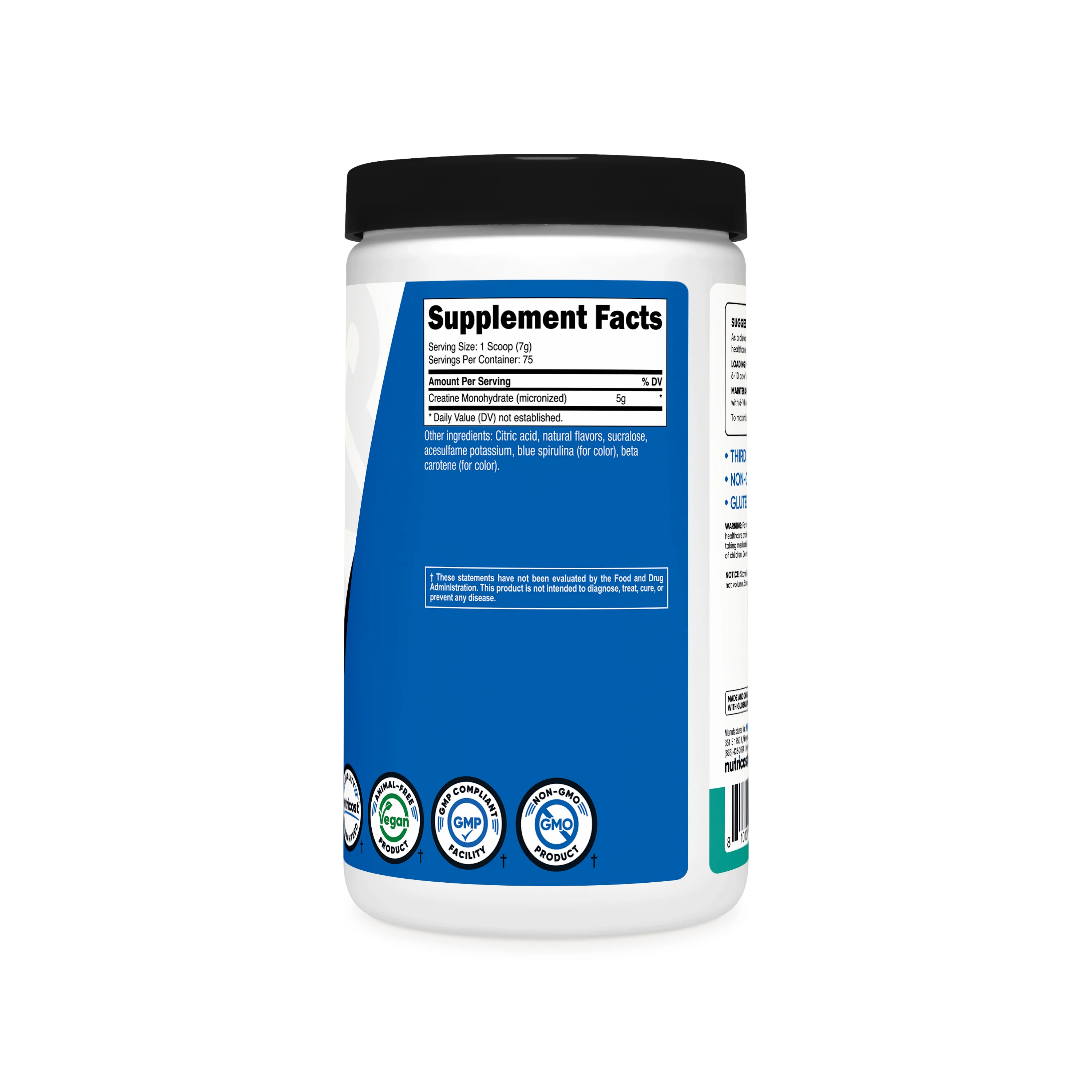 Nutricost Creatine Monohydrate Powder - Image 56