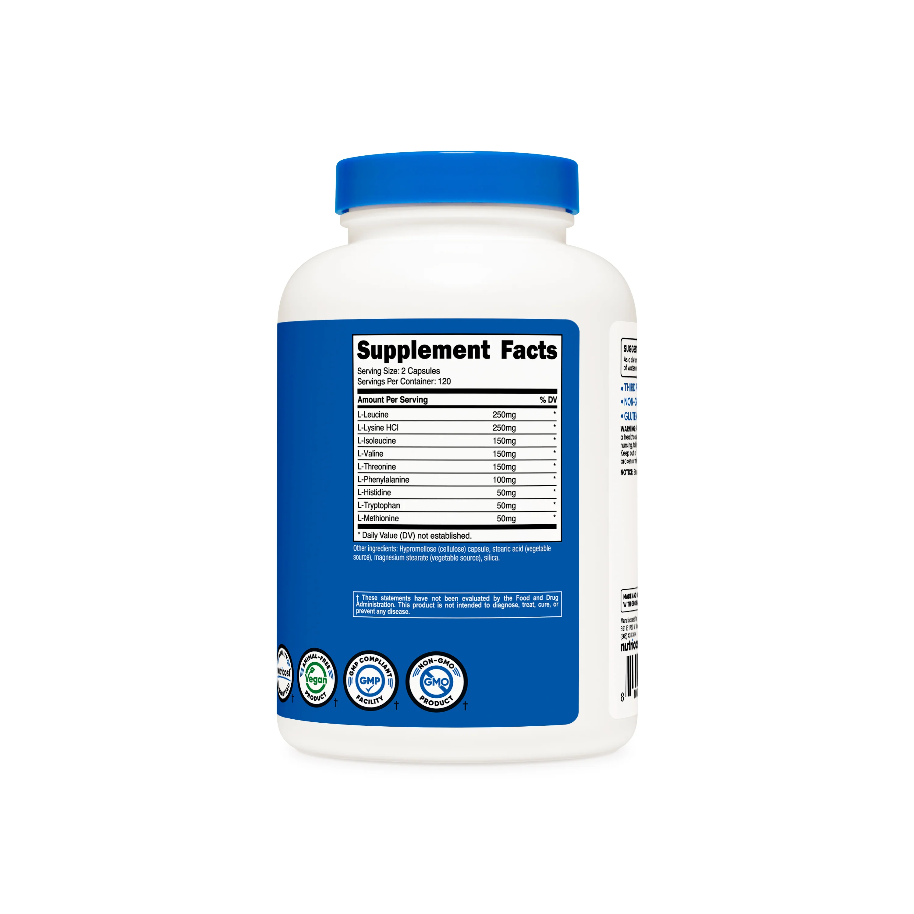 Nutricost EAA Capsules - Image 2