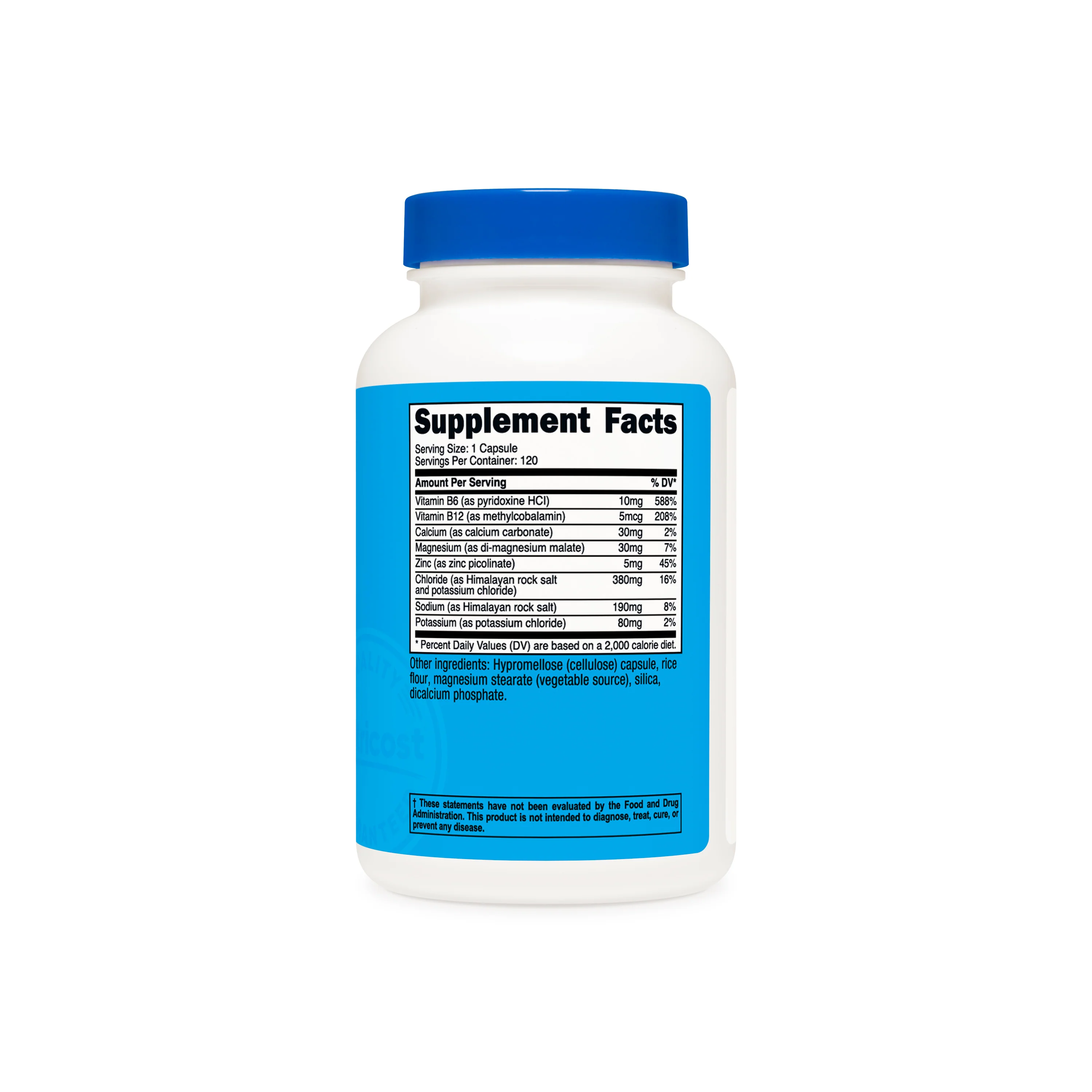 Nutricost Electrolyte (8 Hydrating Electrolytes & Vitamins) (120 CAP) - Image 2