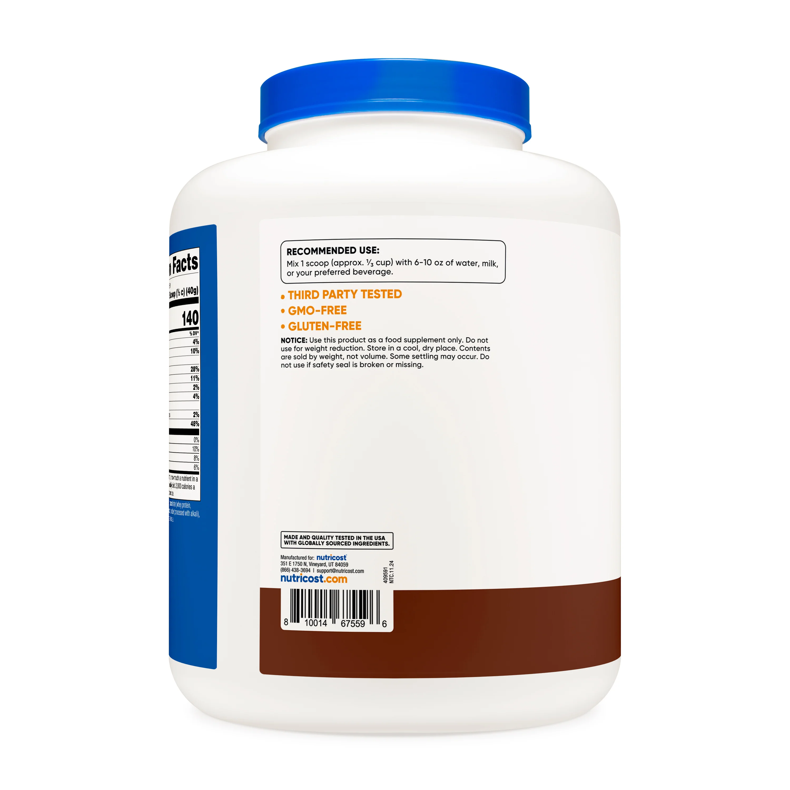 Nutricost Grass-Fed Whey Protein Concentrate Powder - Image 14