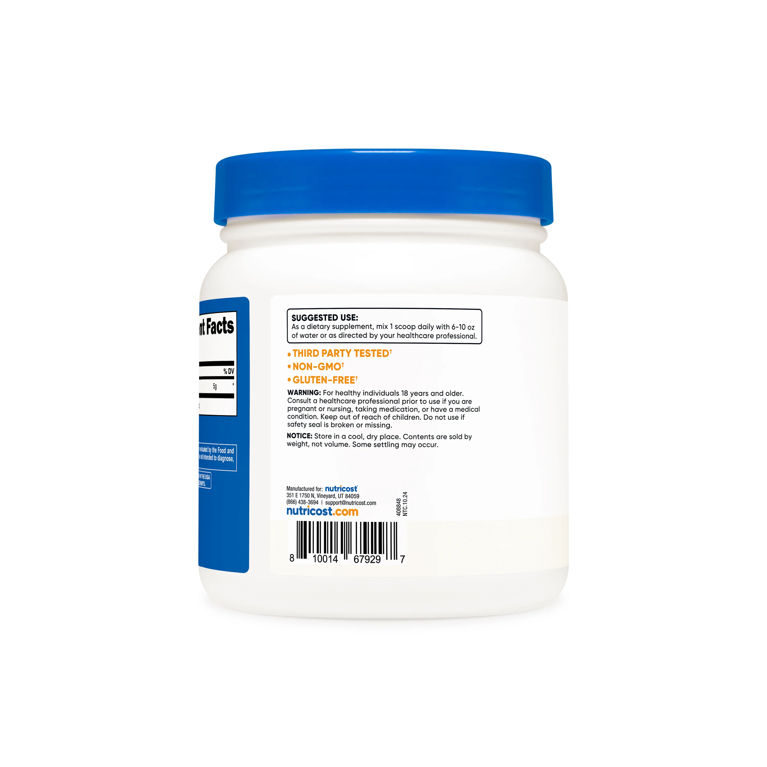 Nutricost L-Arginine Powder - Image 6