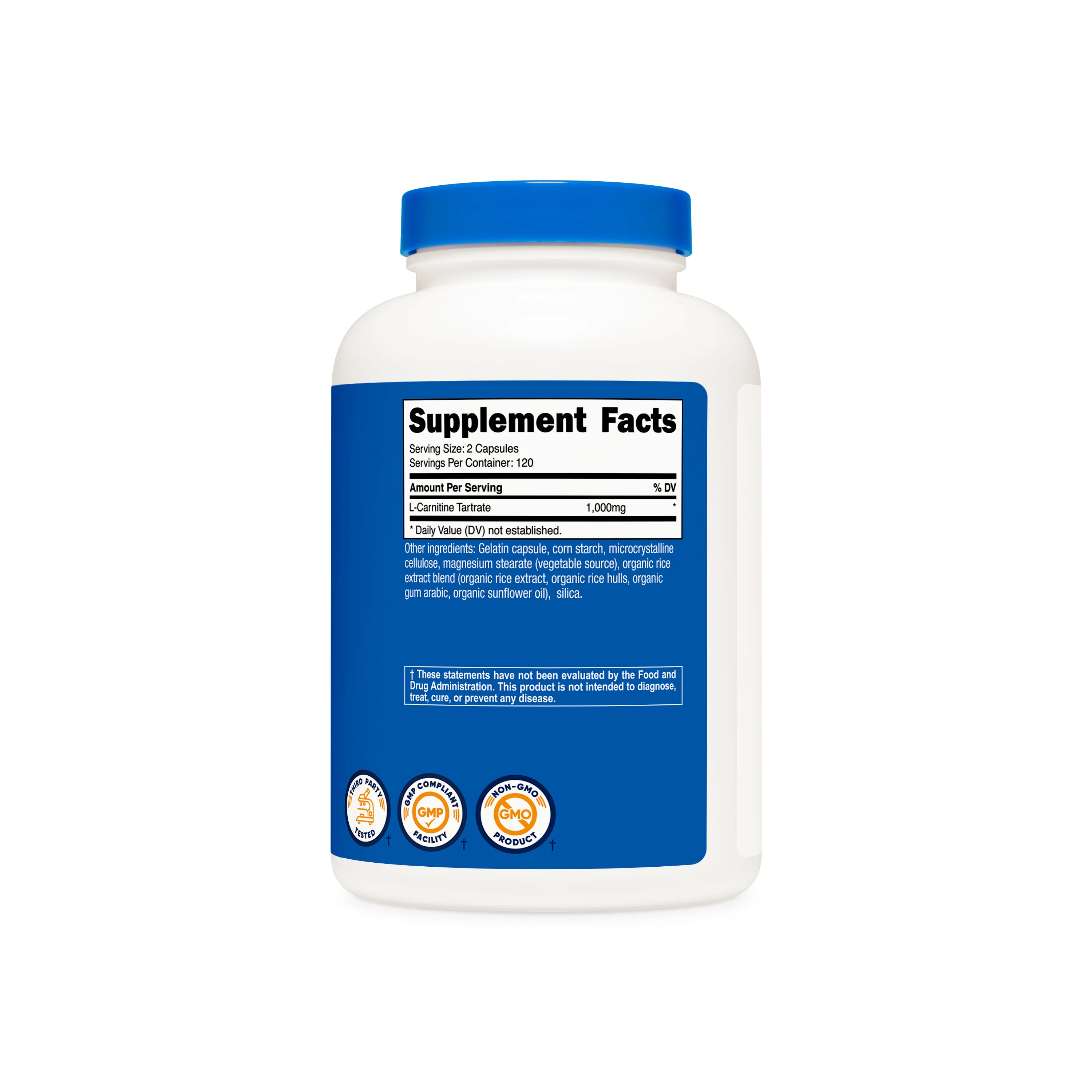 Nutricost L-Carnitine Tartrate Capsules - Image 5