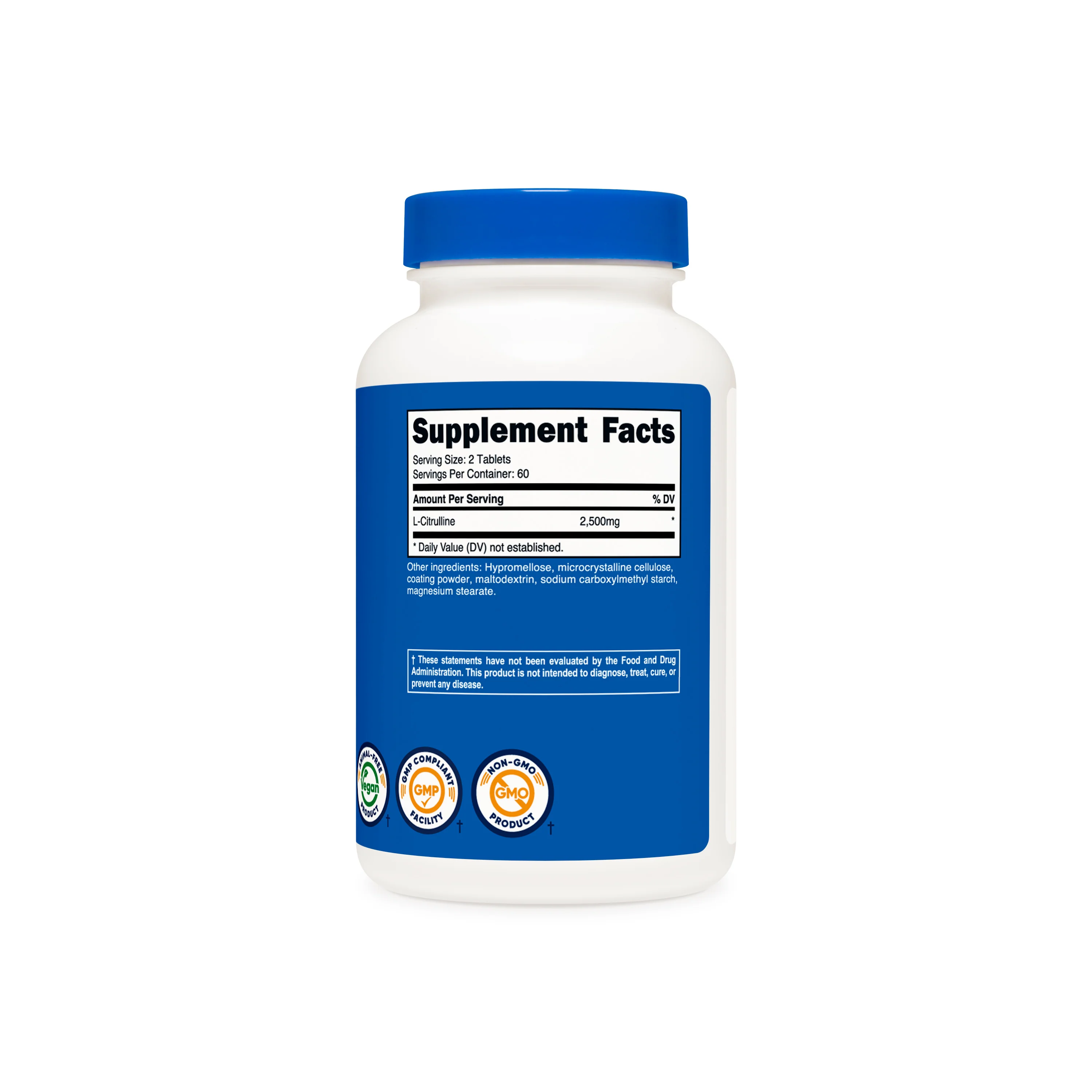 Nutricost L-Citrulline Tablets - Image 2