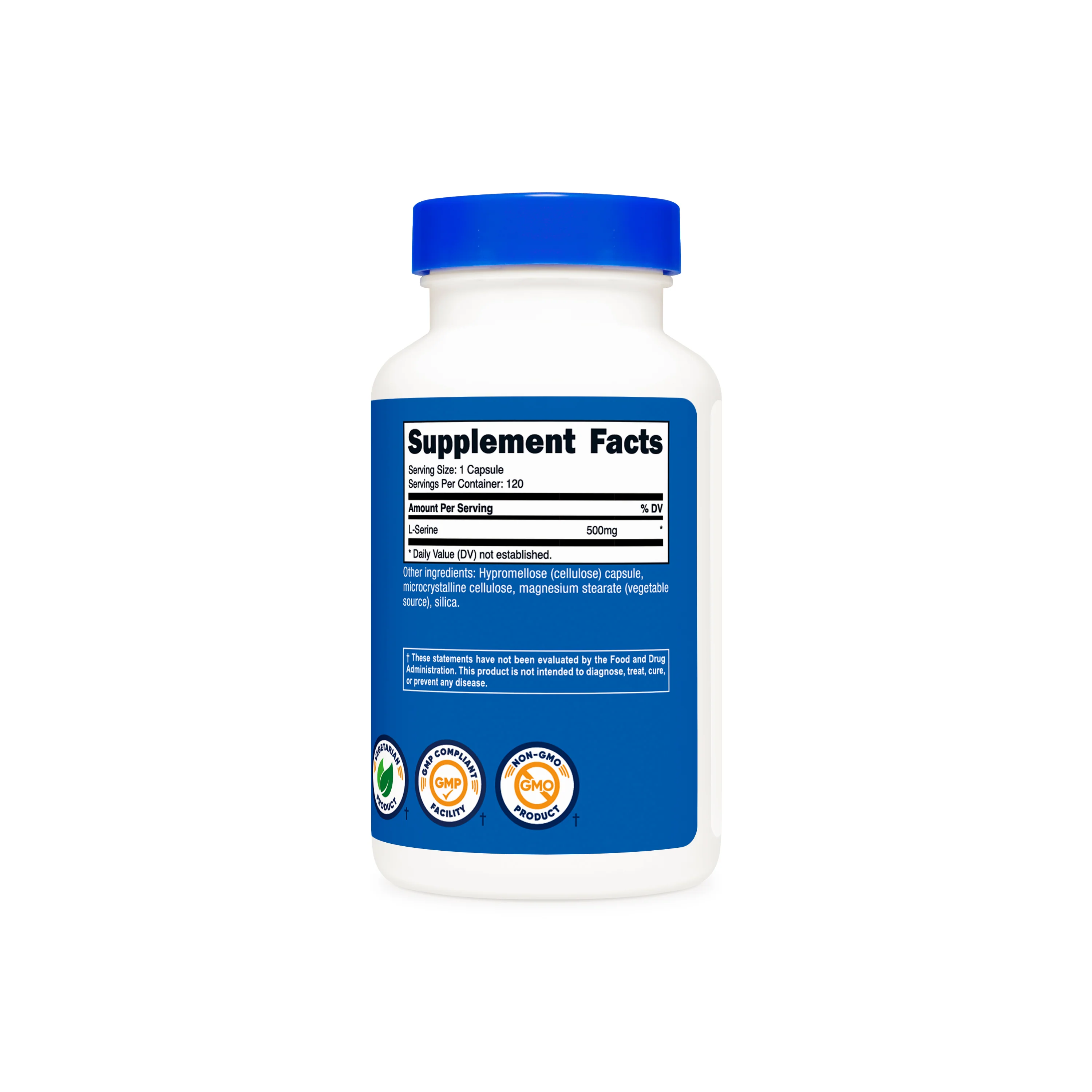 Nutricost L-Serine Capsules - Image 2