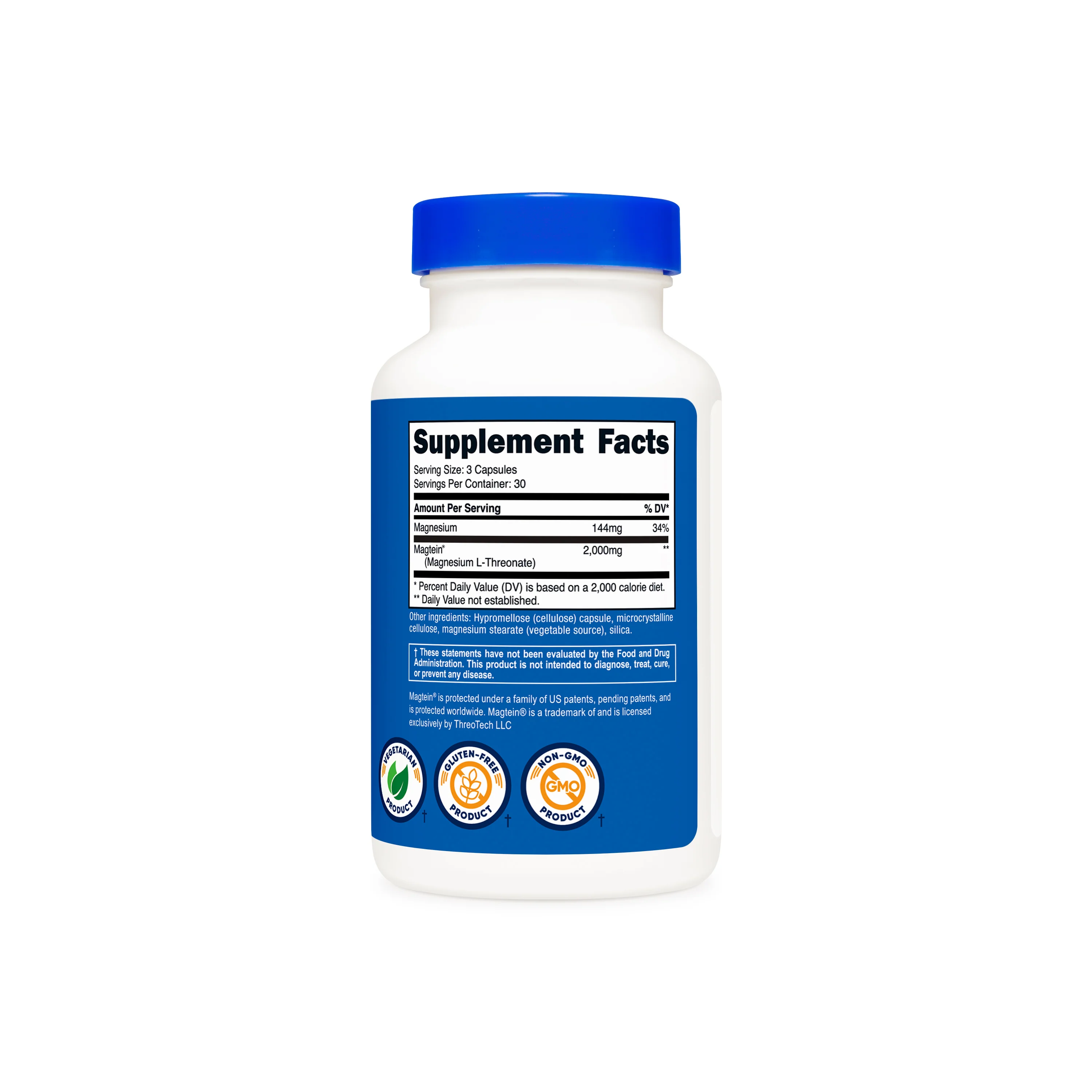 Nutricost Magnesium L-Threonate As Magtein® - Image 2