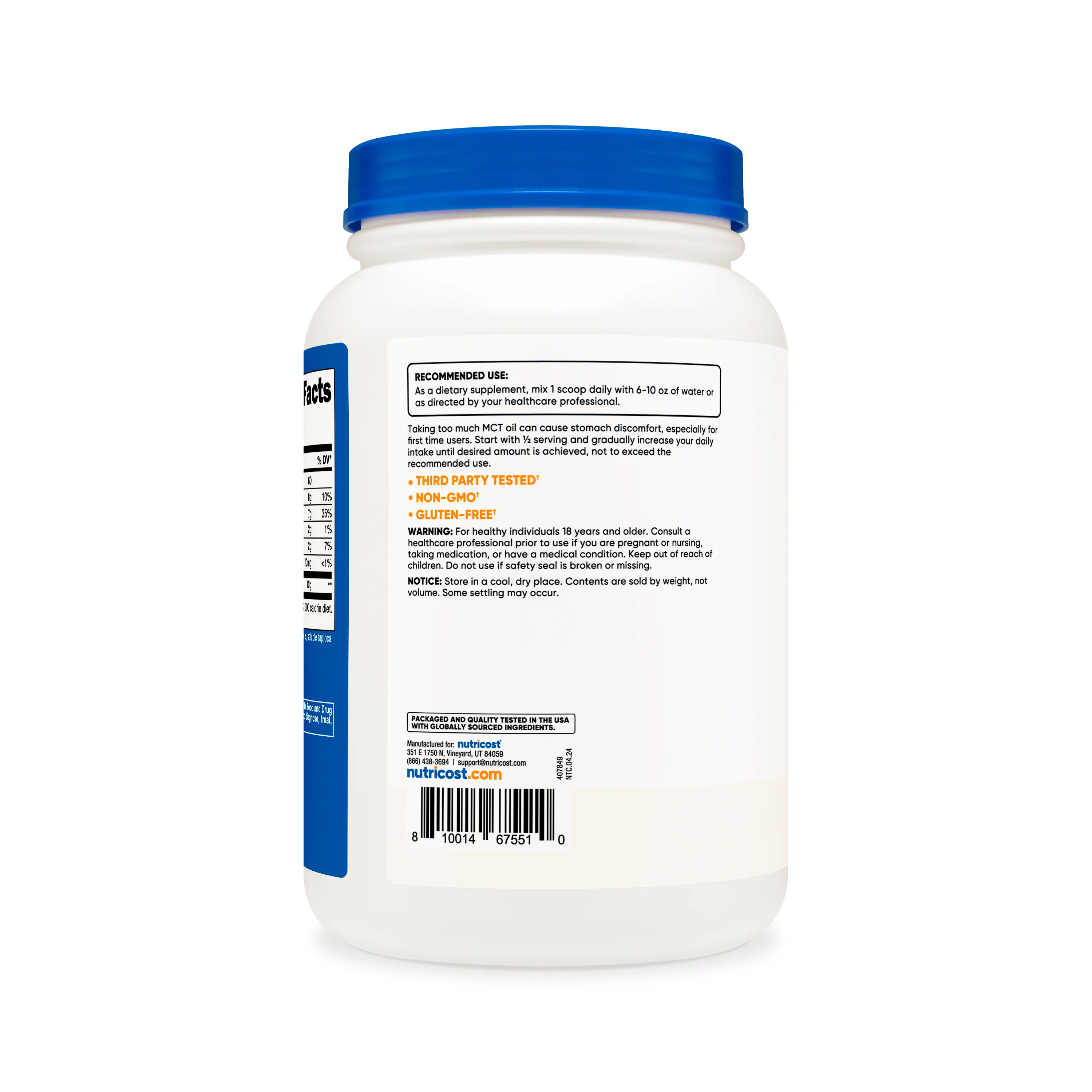Nutricost MCT Oil Powder - Image 8