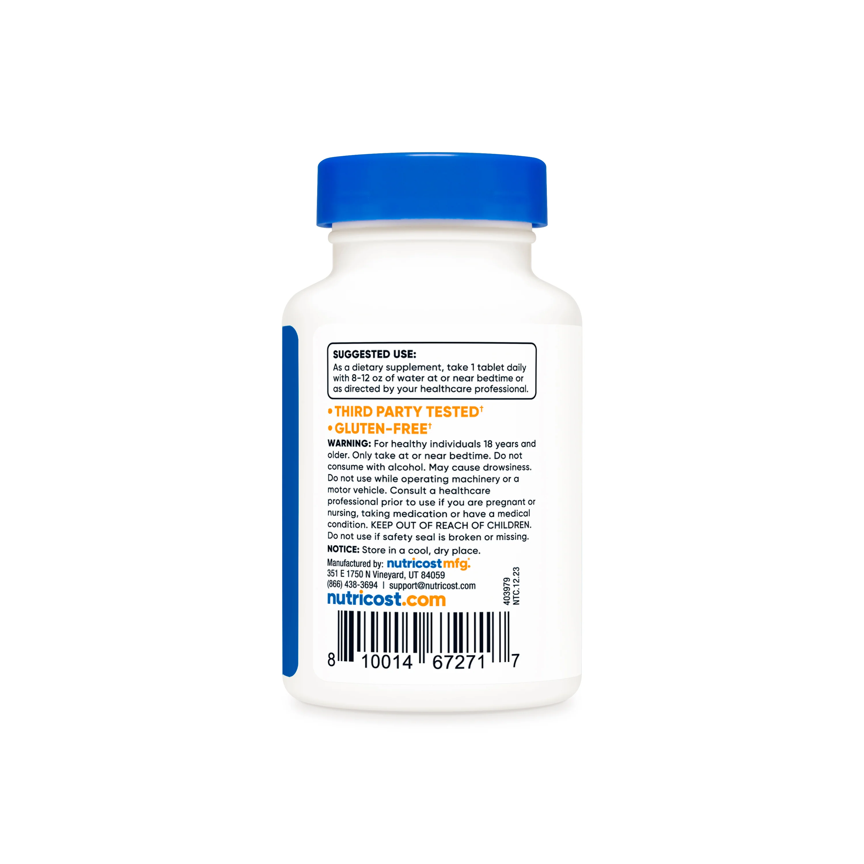 Nutricost Melatonin Tablets - Image 3