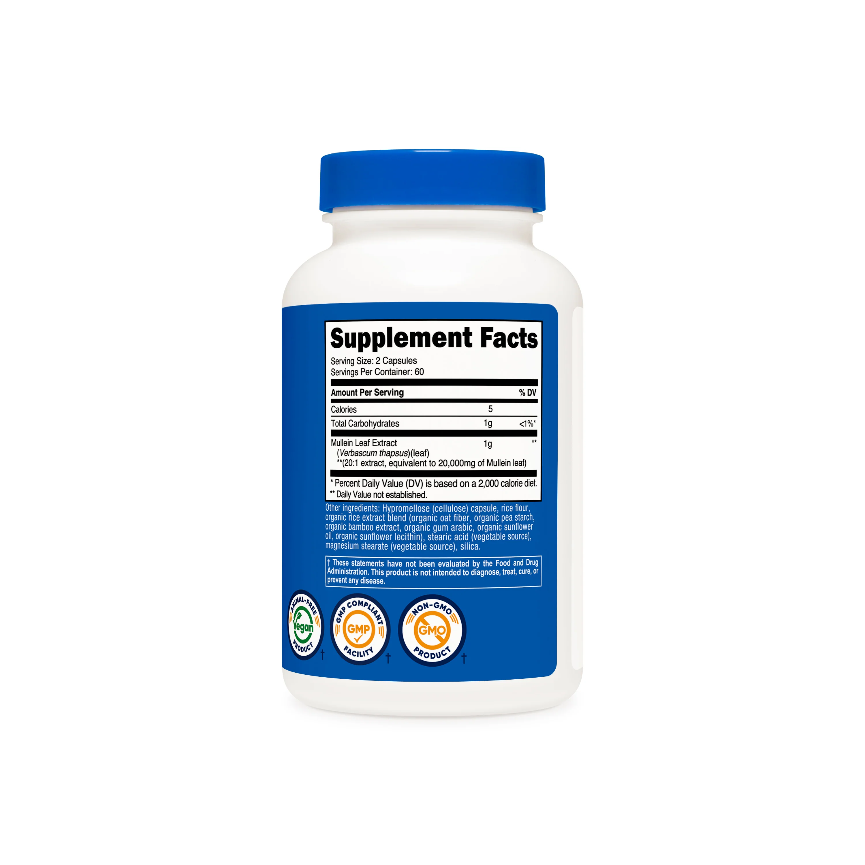 Nutricost Mullein Leaf Extract - Image 2