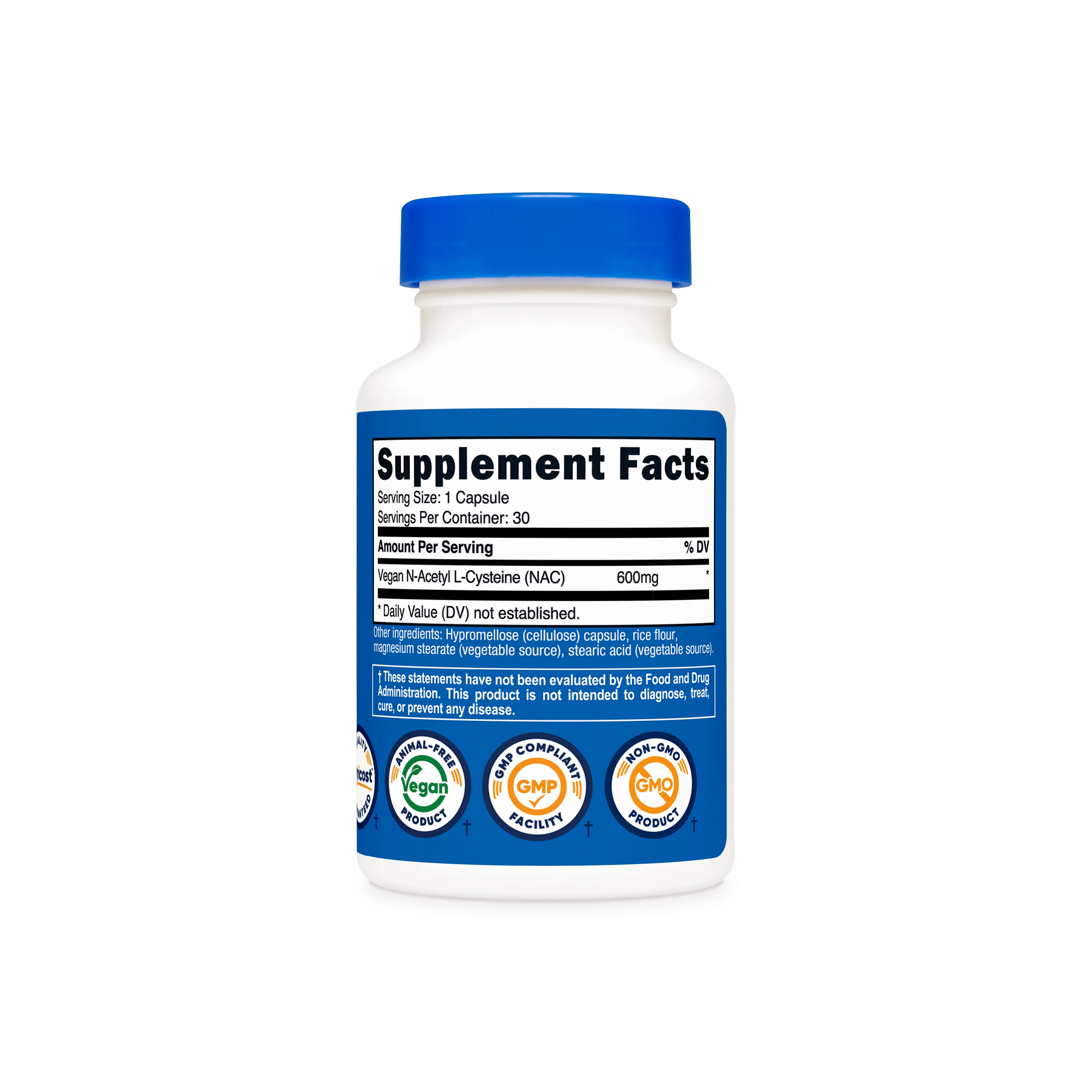 Nutricost N-Acetyl L-Cysteine (NAC) Capsules - Image 11