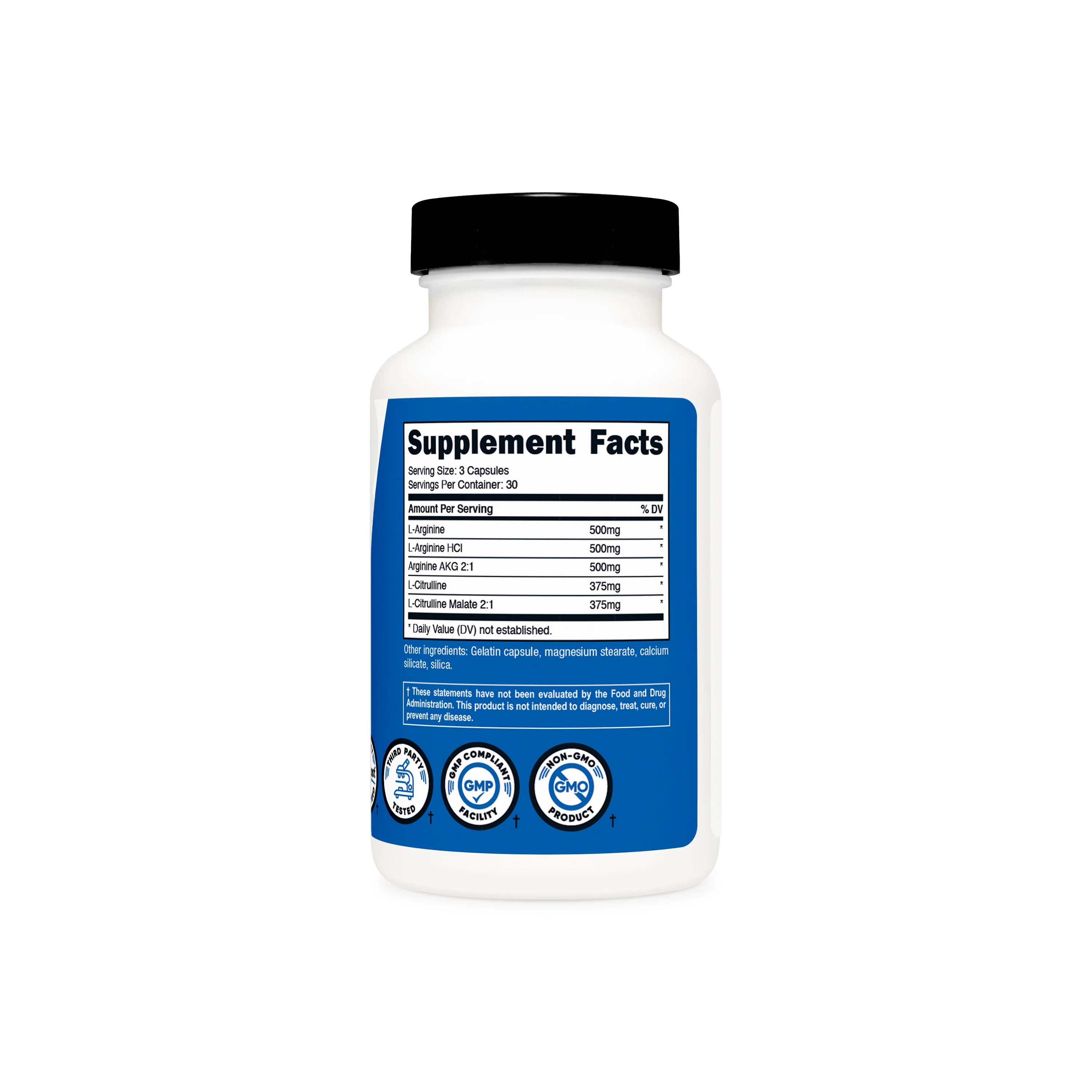 Nutricost Nitric Oxide Booster Capsules - Image 2