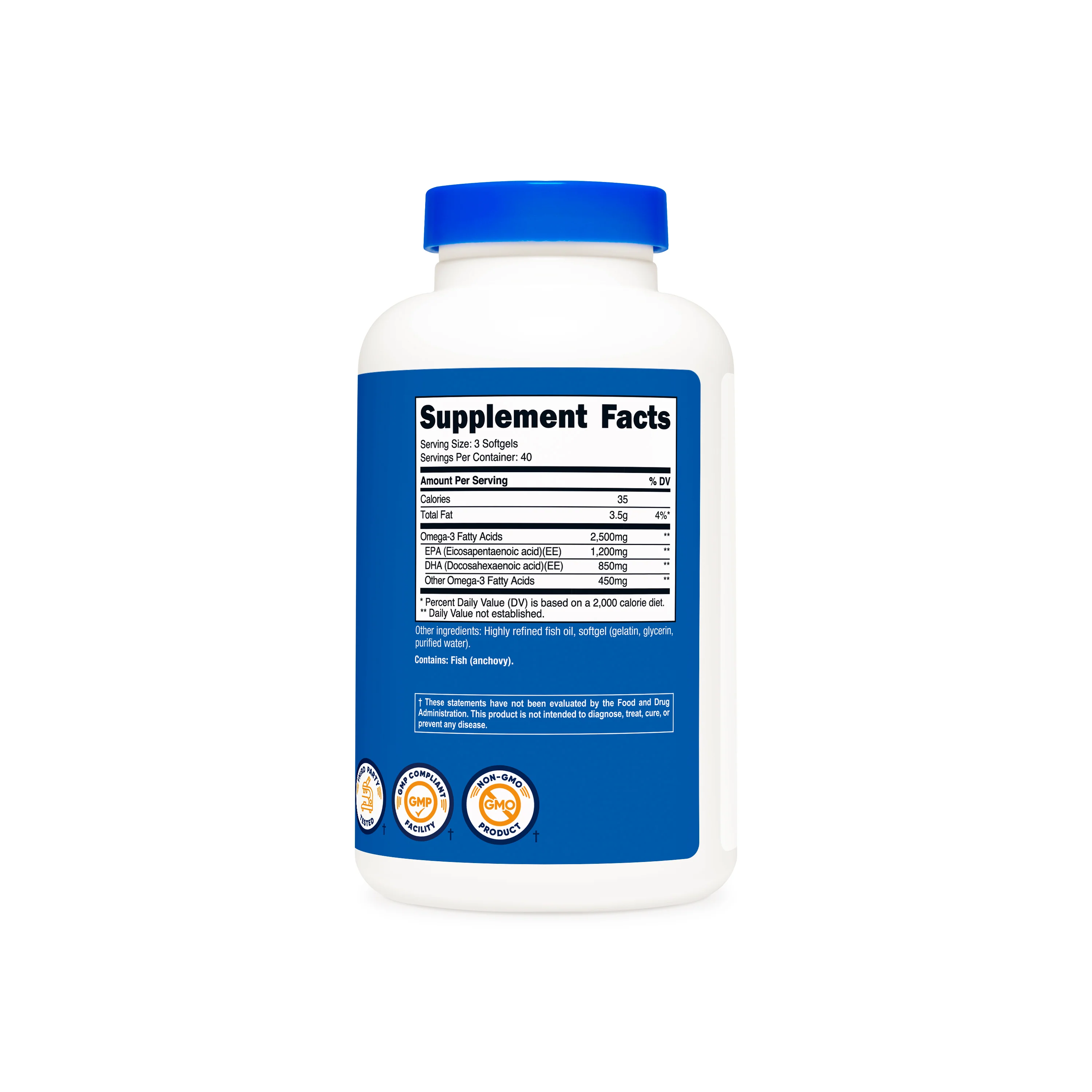 Nutricost Omega-3 Softgels - Image 2