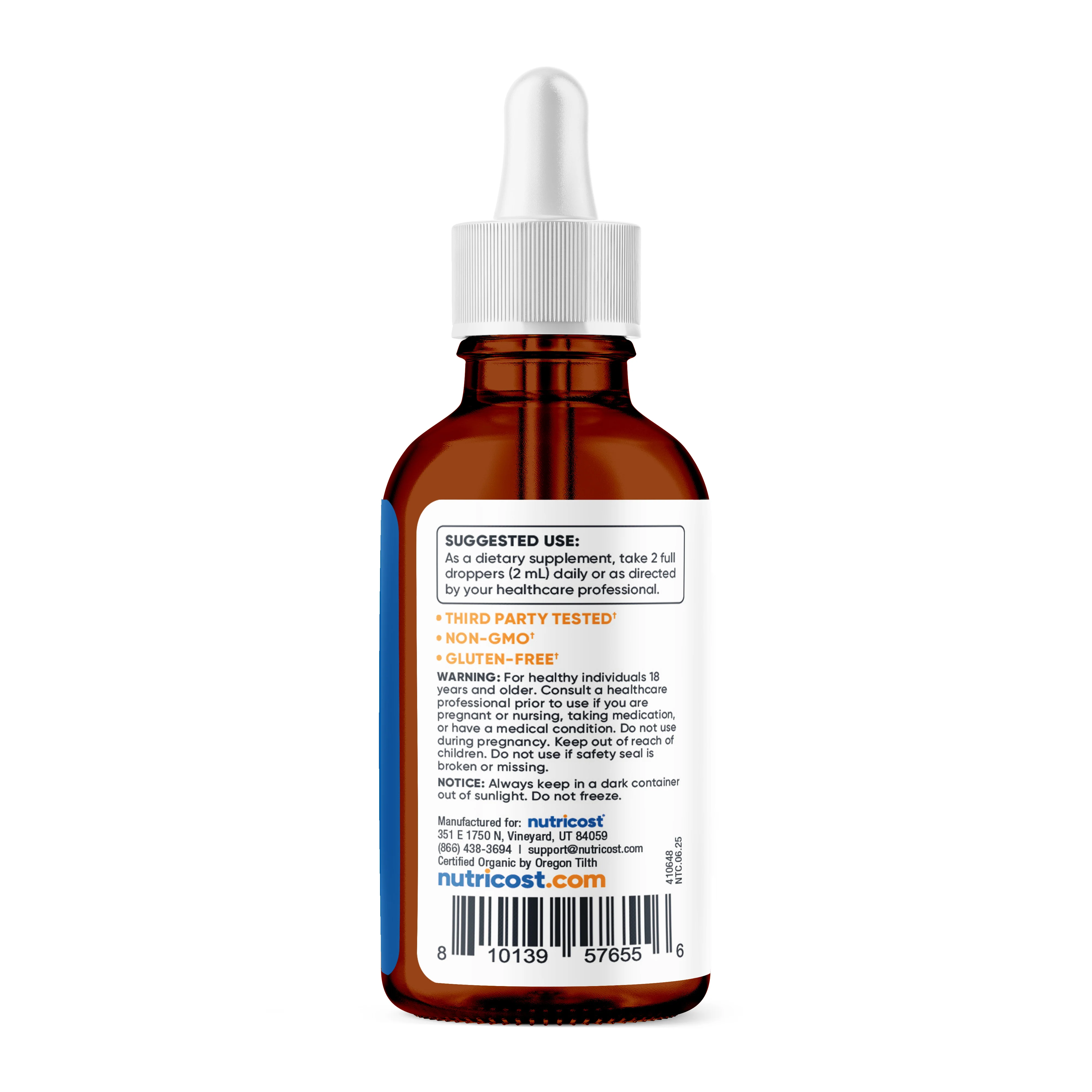 Nutricost Organic Cat's Claw Liquid Drops - Image 3