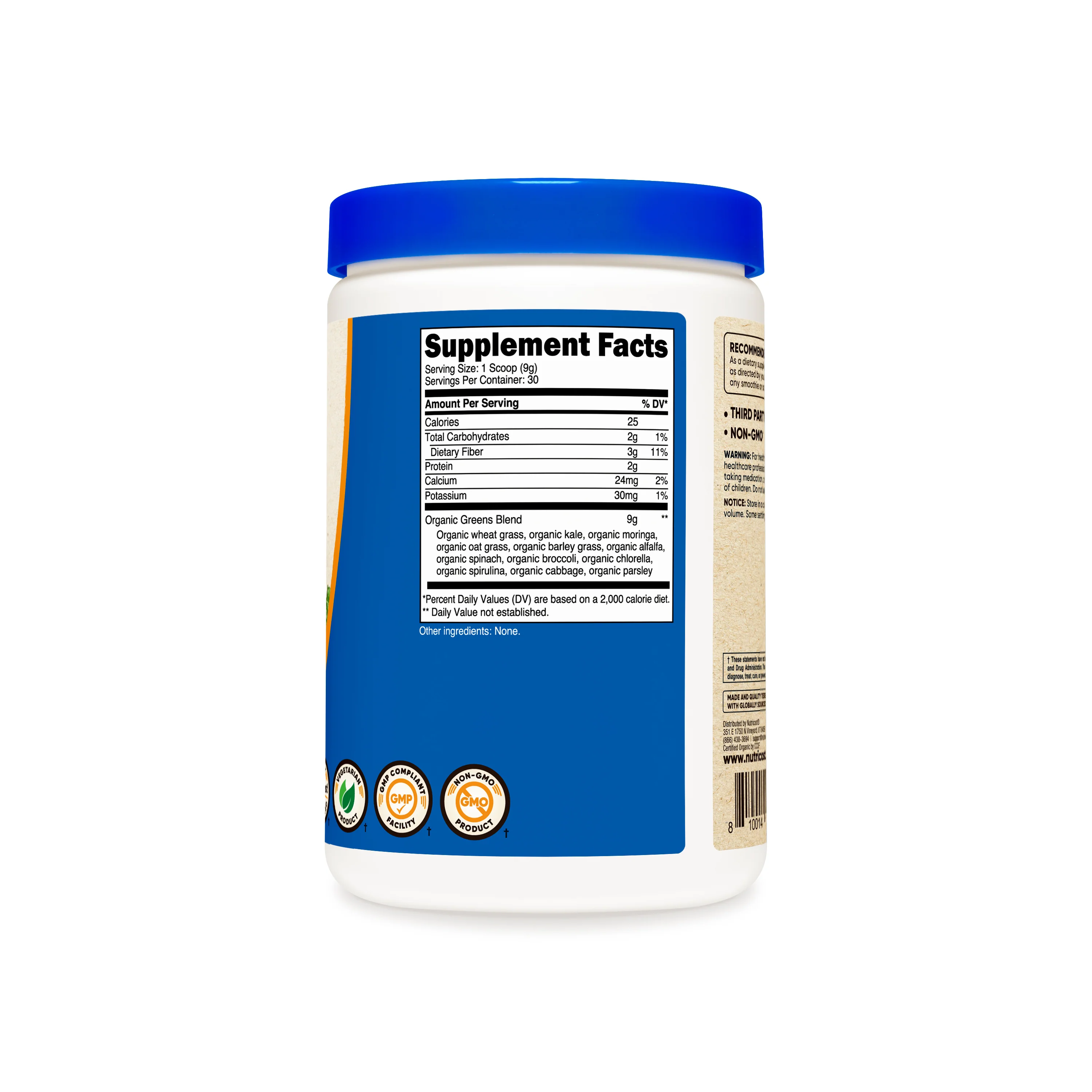 Nutricost Organic Greens - Image 2