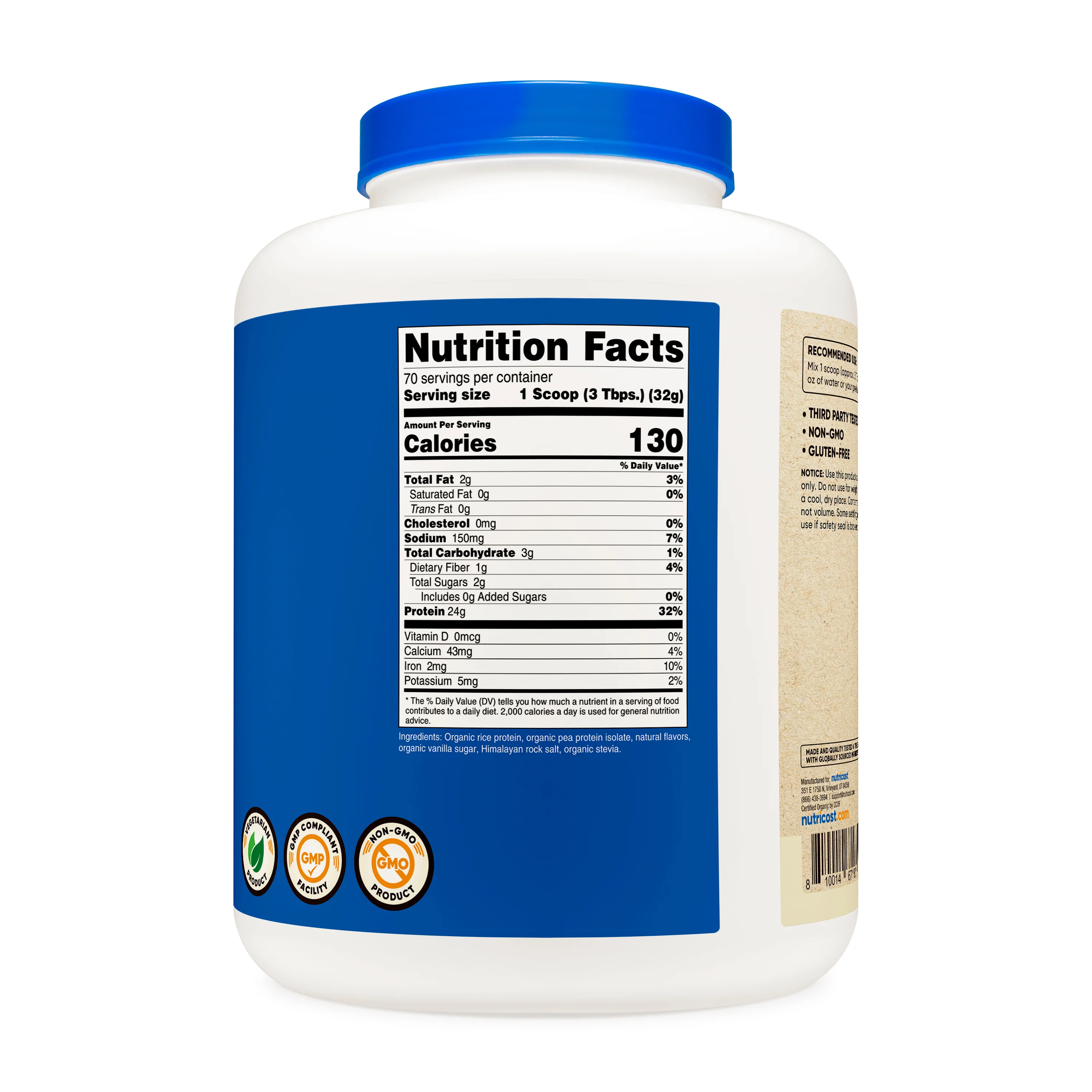 Nutricost Organic Vegan Protein Powder - Image 10