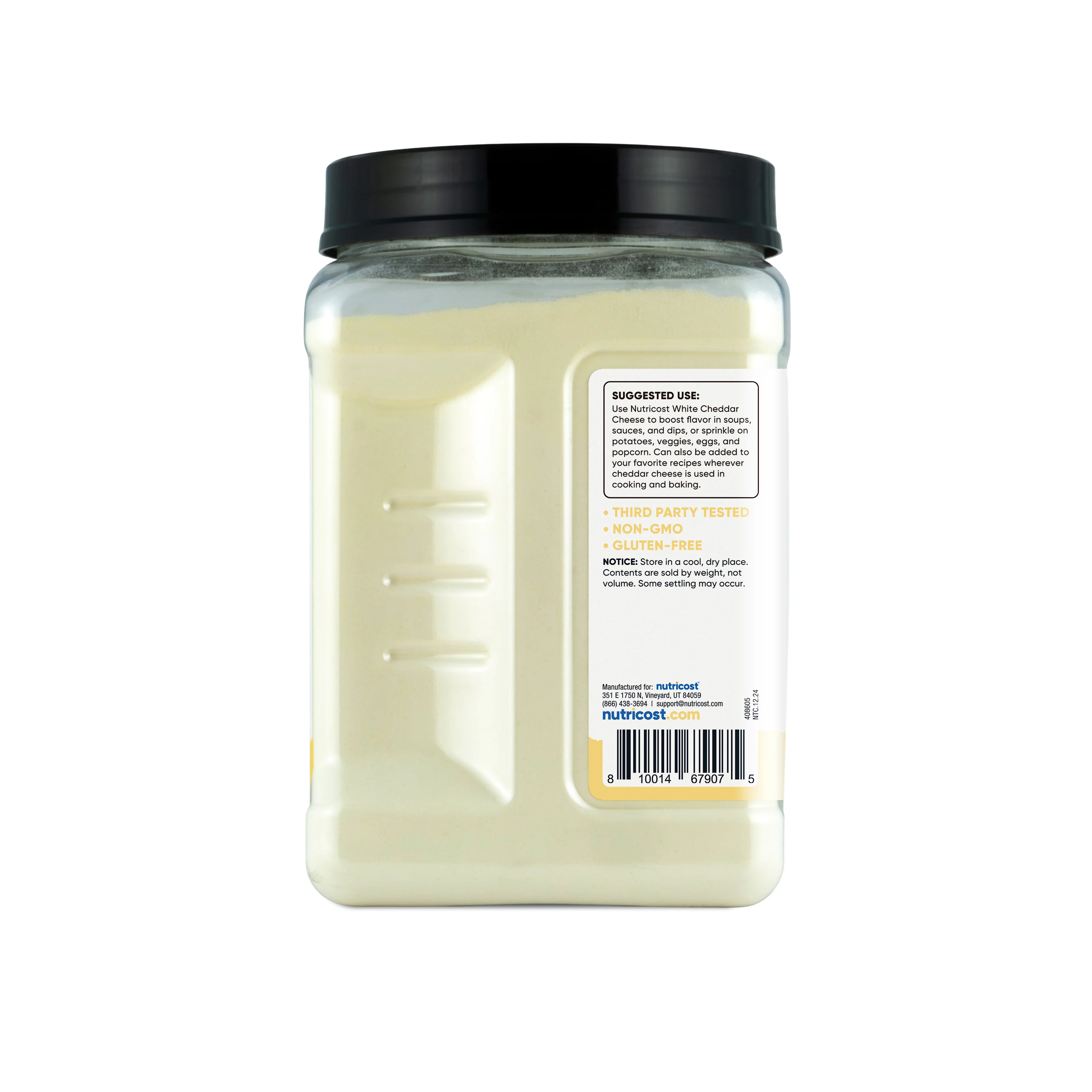 Nutricost Pantry White Cheddar Cheese Powder - Image 4