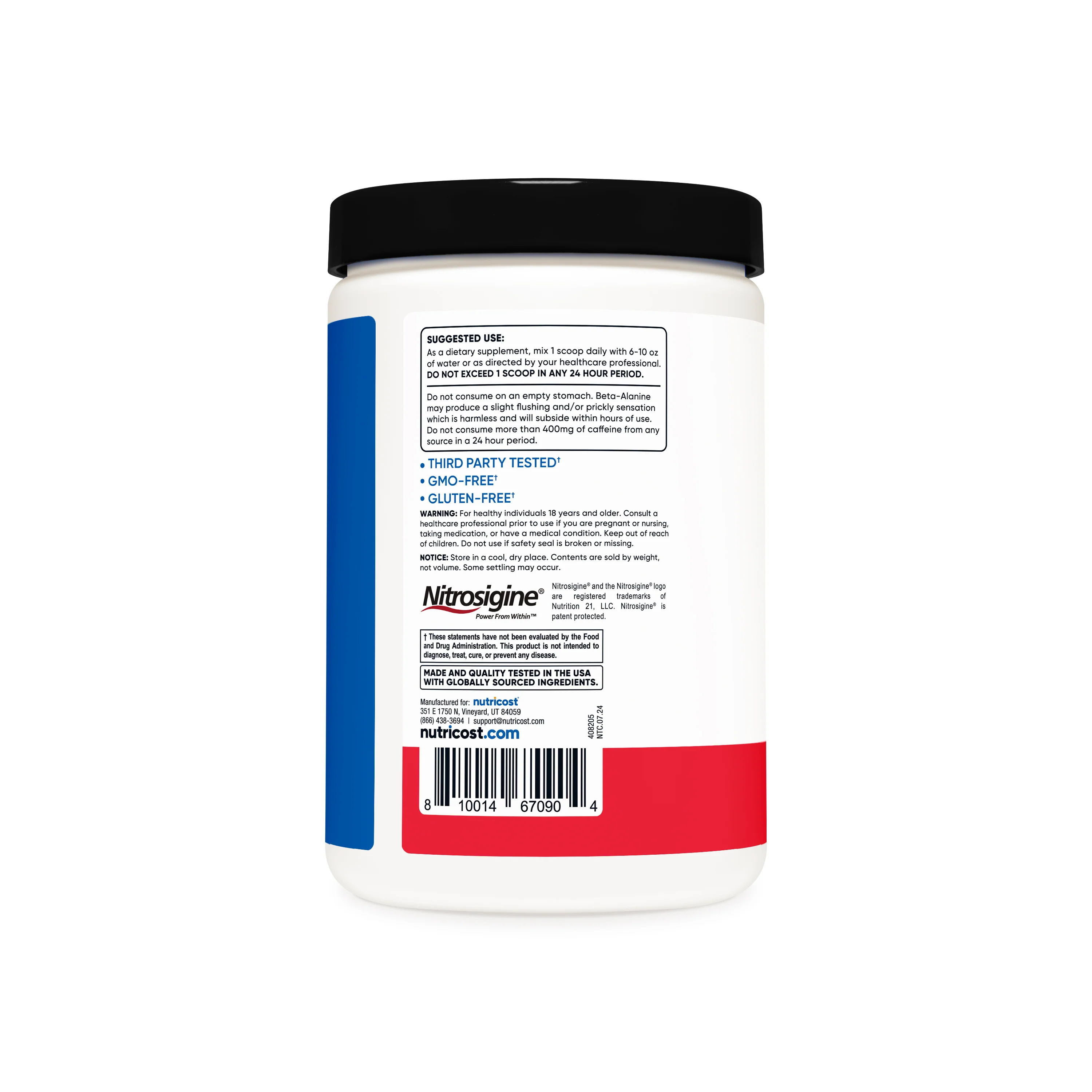 Nutricost Pre-X Workout Complex Powder - Image 11