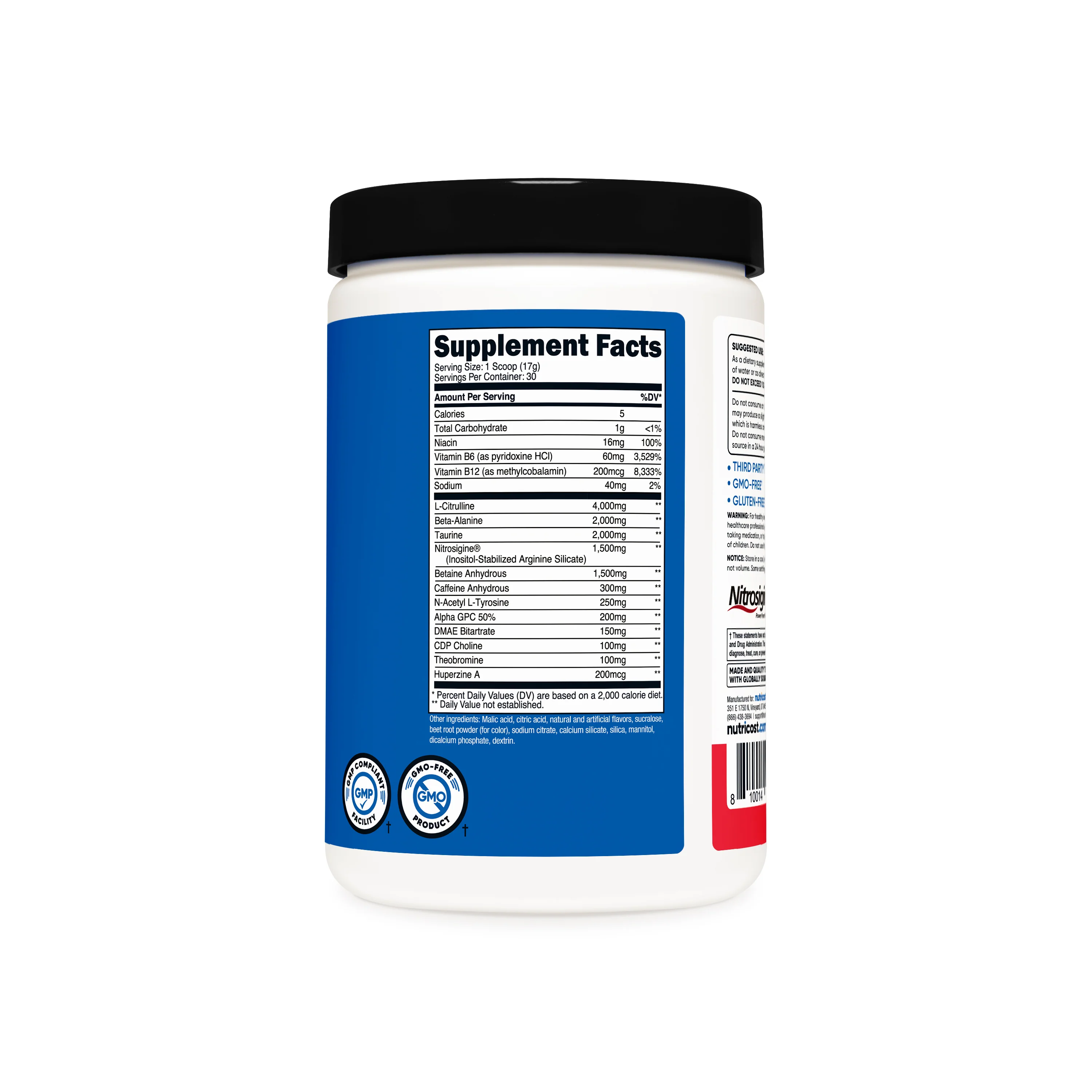 Nutricost Pre-X Workout Complex Powder - Image 12
