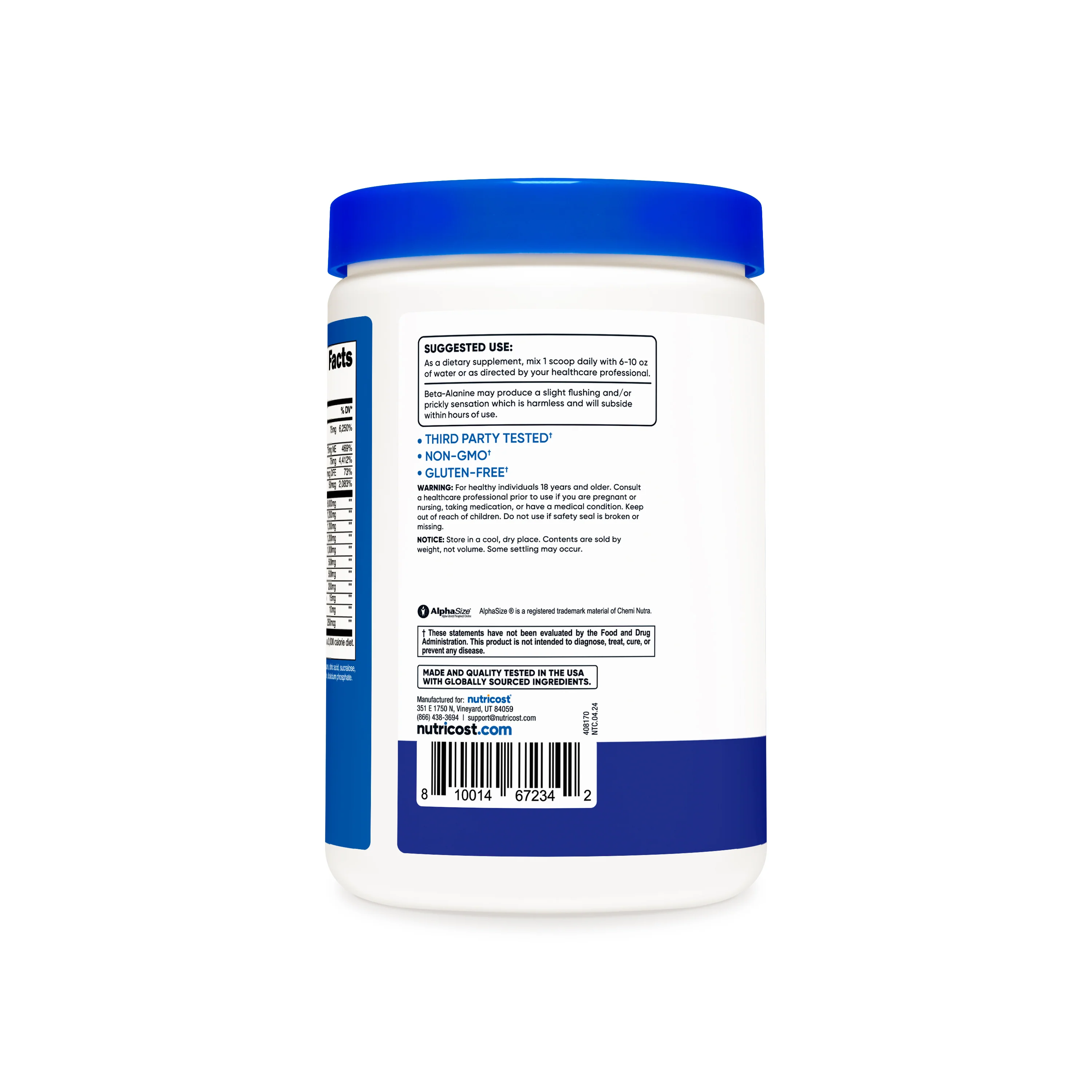 Nutricost Stim Free Preworkout - Image 3