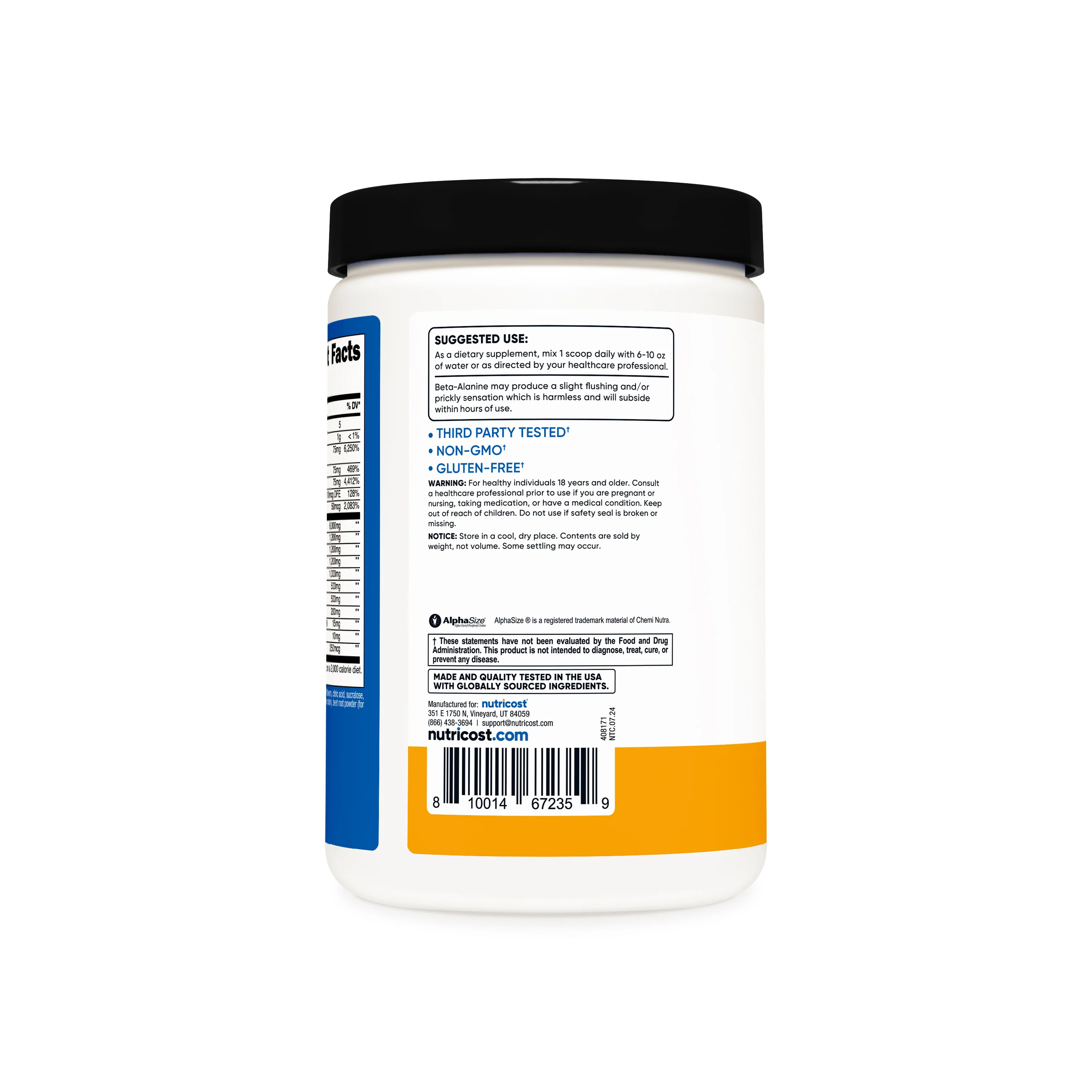 Nutricost Stim Free Preworkout - Image 6