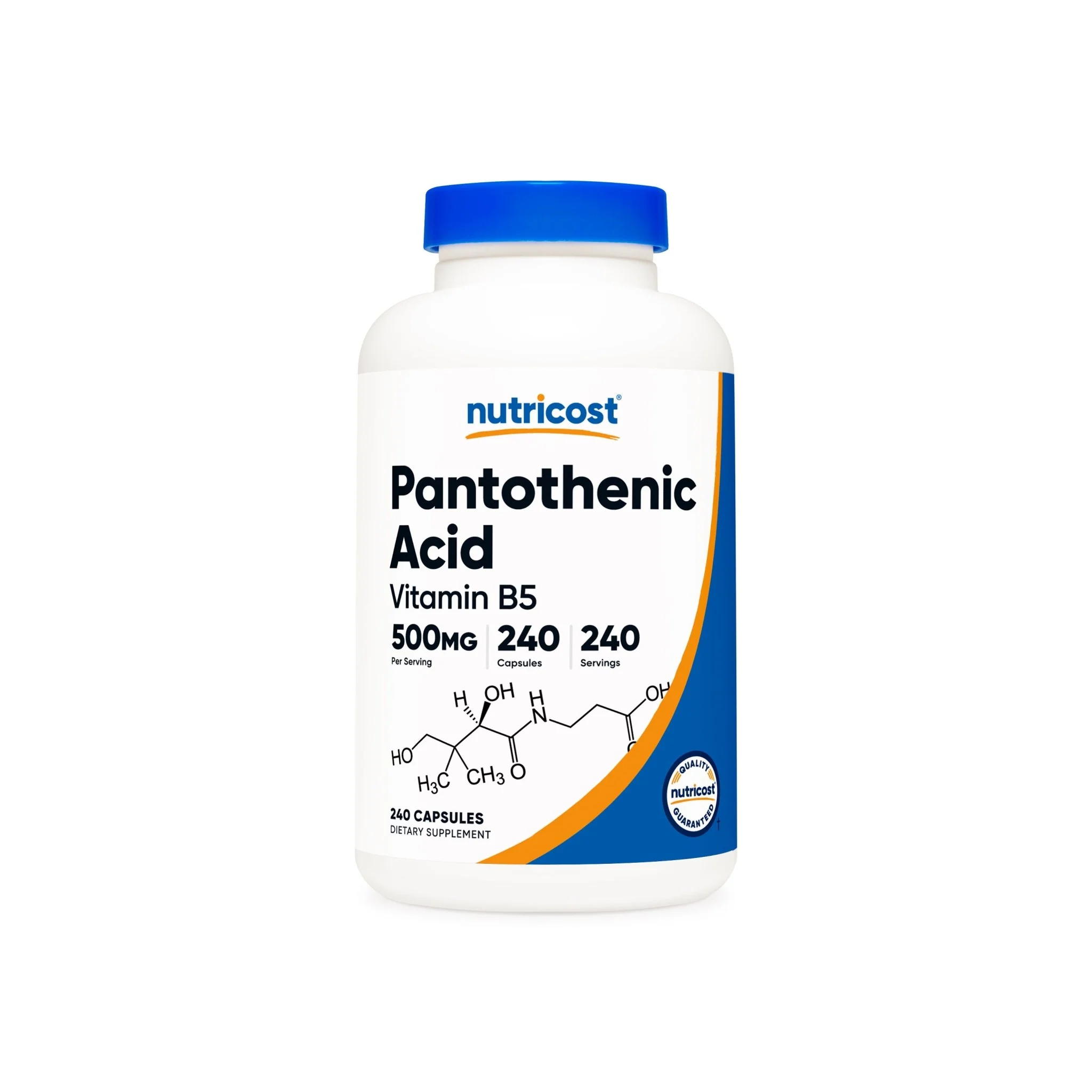 Nutricost Vitamin B5 Pantothenic Acid Capsules - Image 4