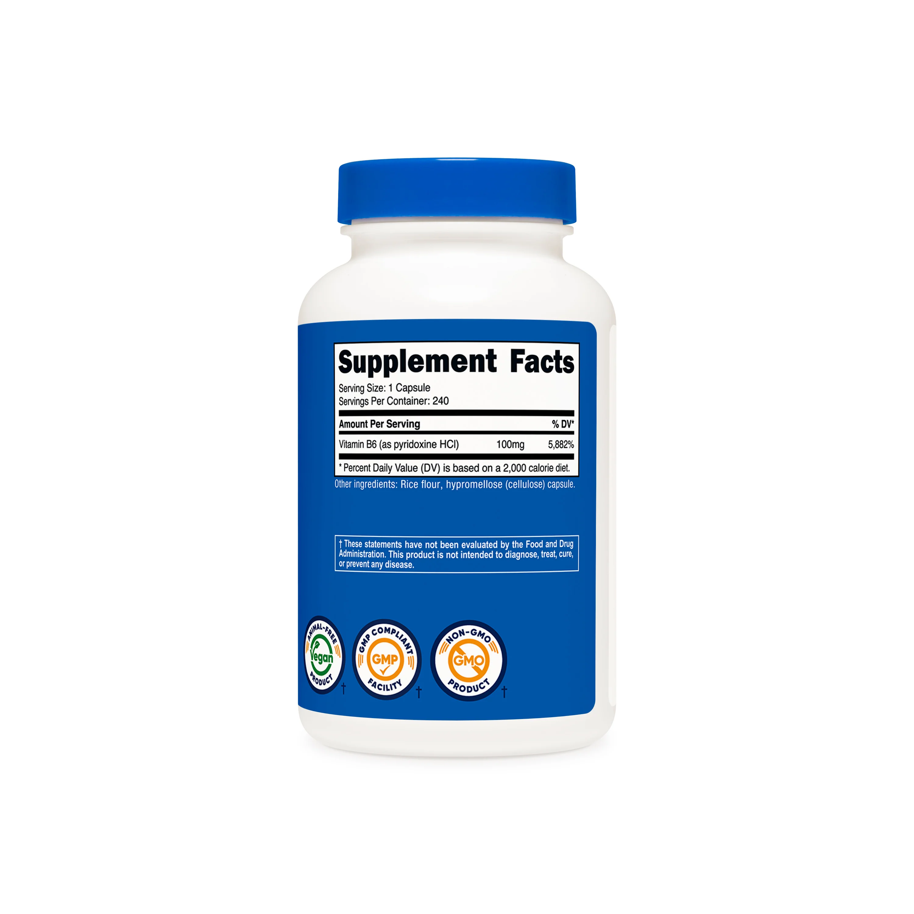 Nutricost Vitamin B6  Capsules - Image 5