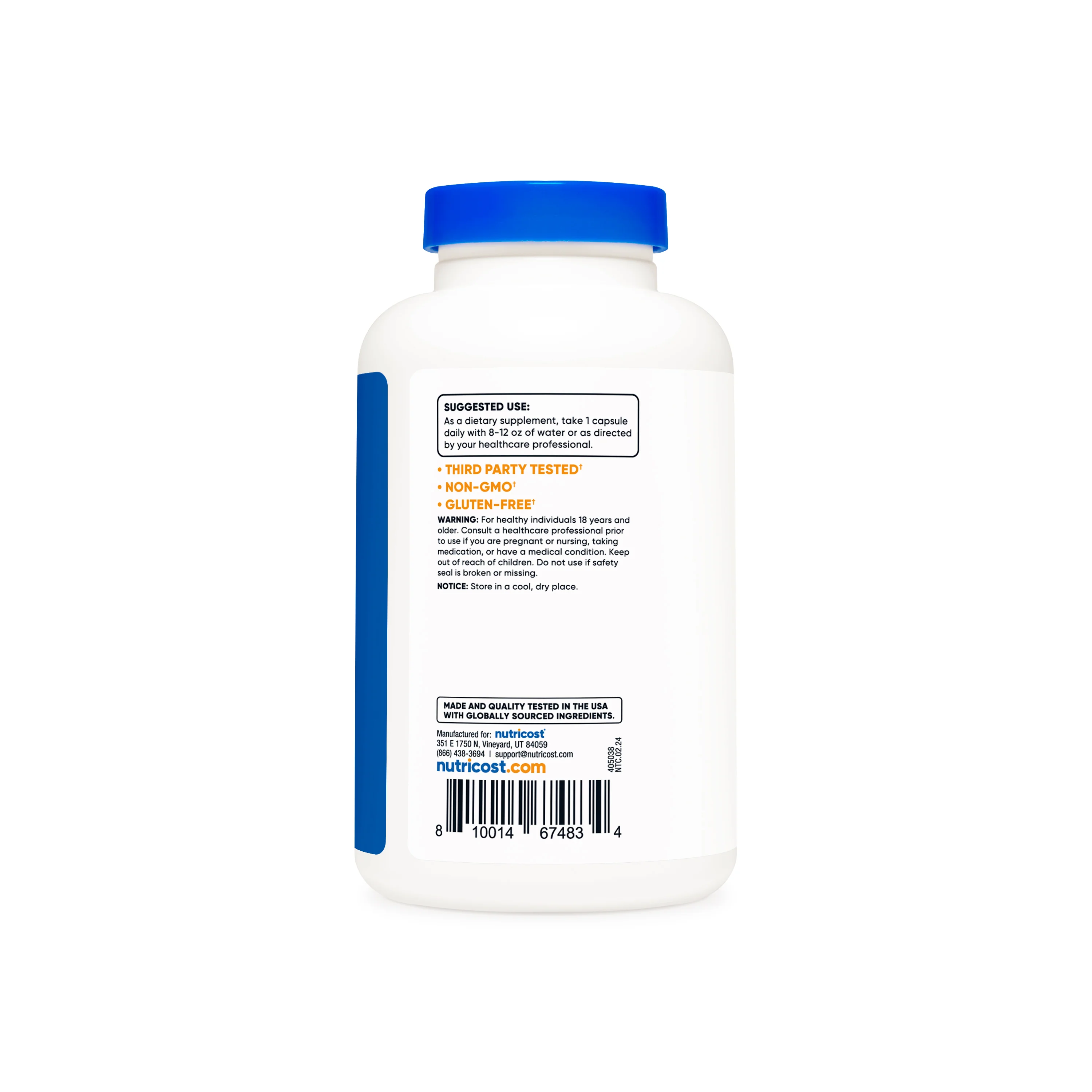 Nutricost Vitamin C Capsules - Image 2