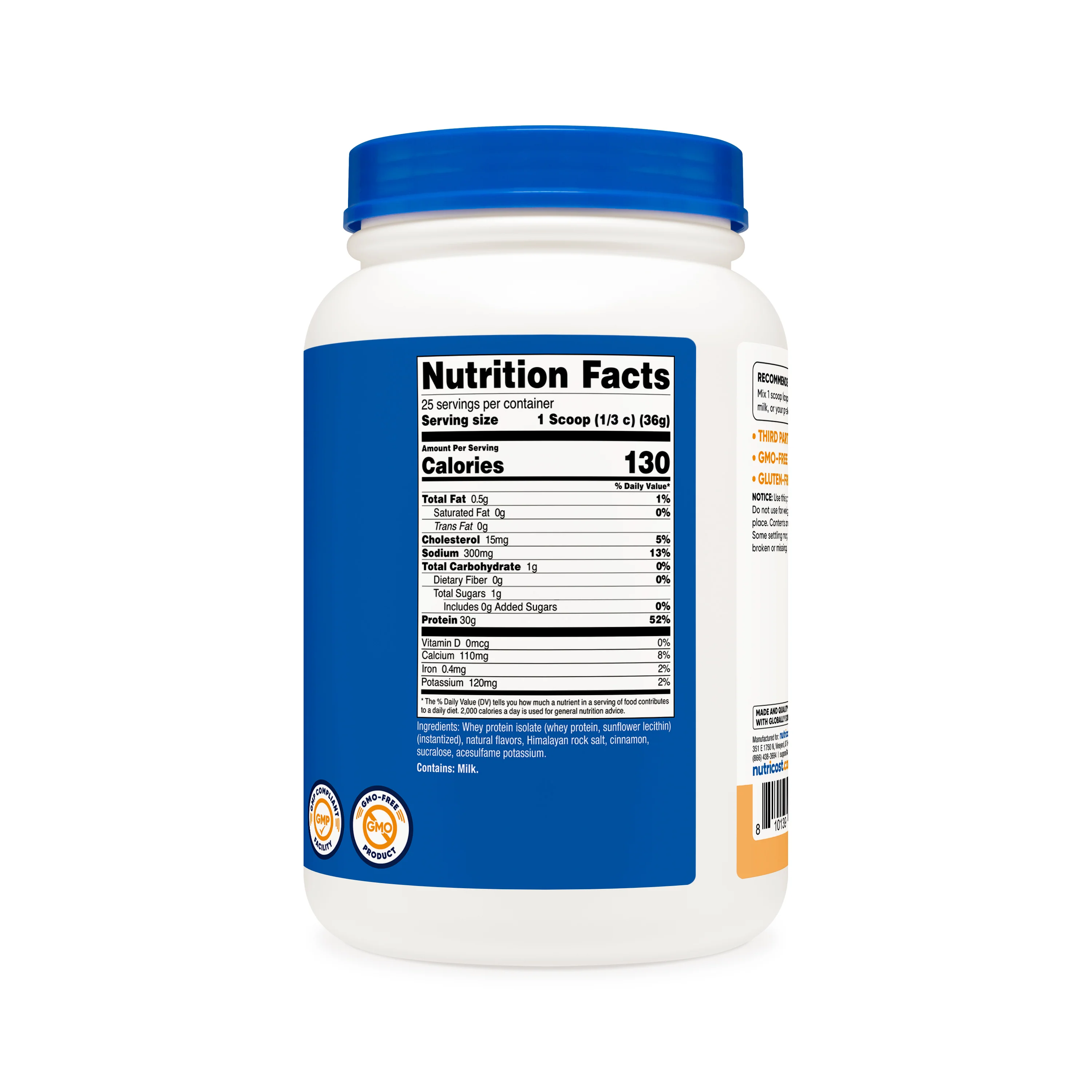 Nutricost Whey Protein Isolate Powder - Image 53