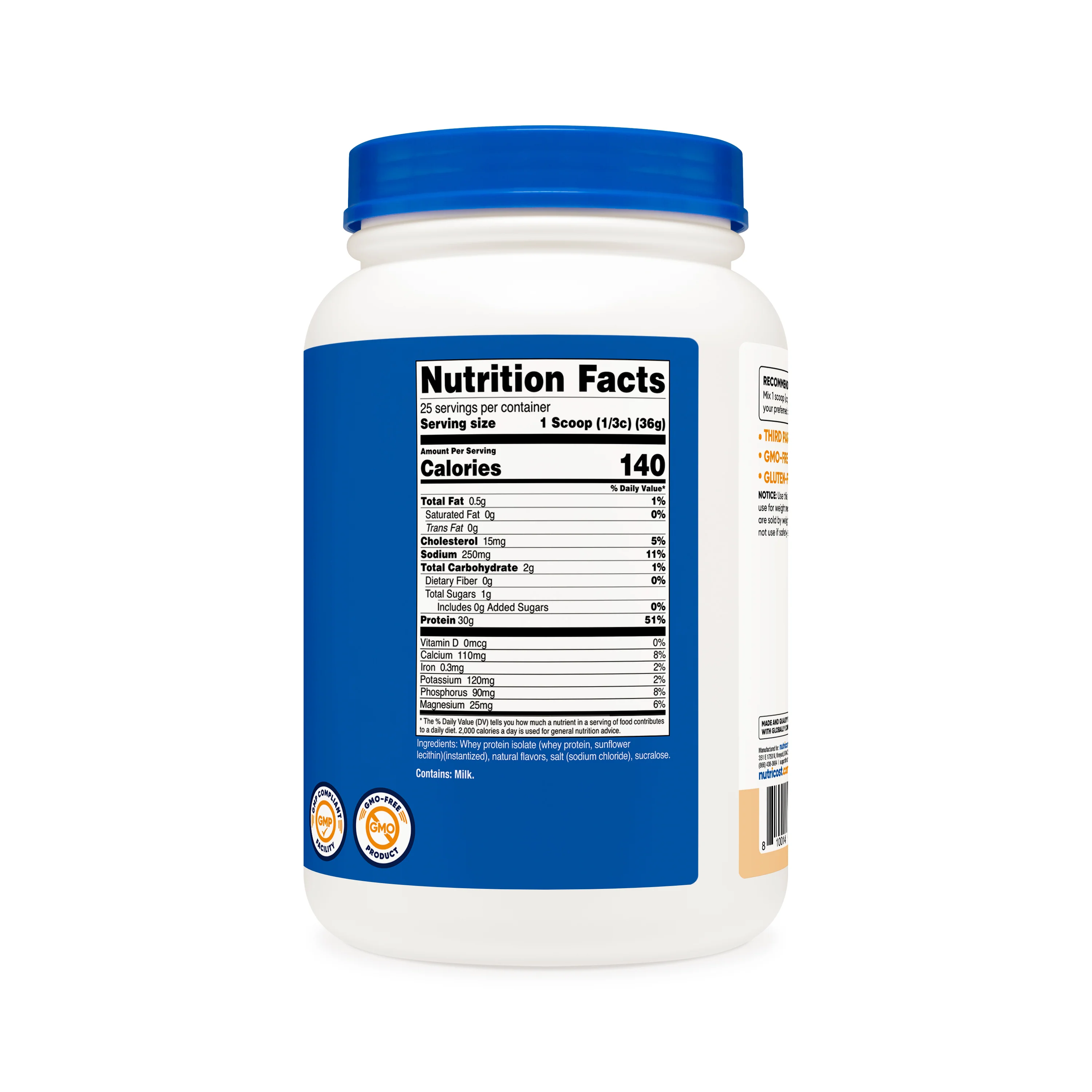 Nutricost Whey Protein Isolate Powder - Image 60