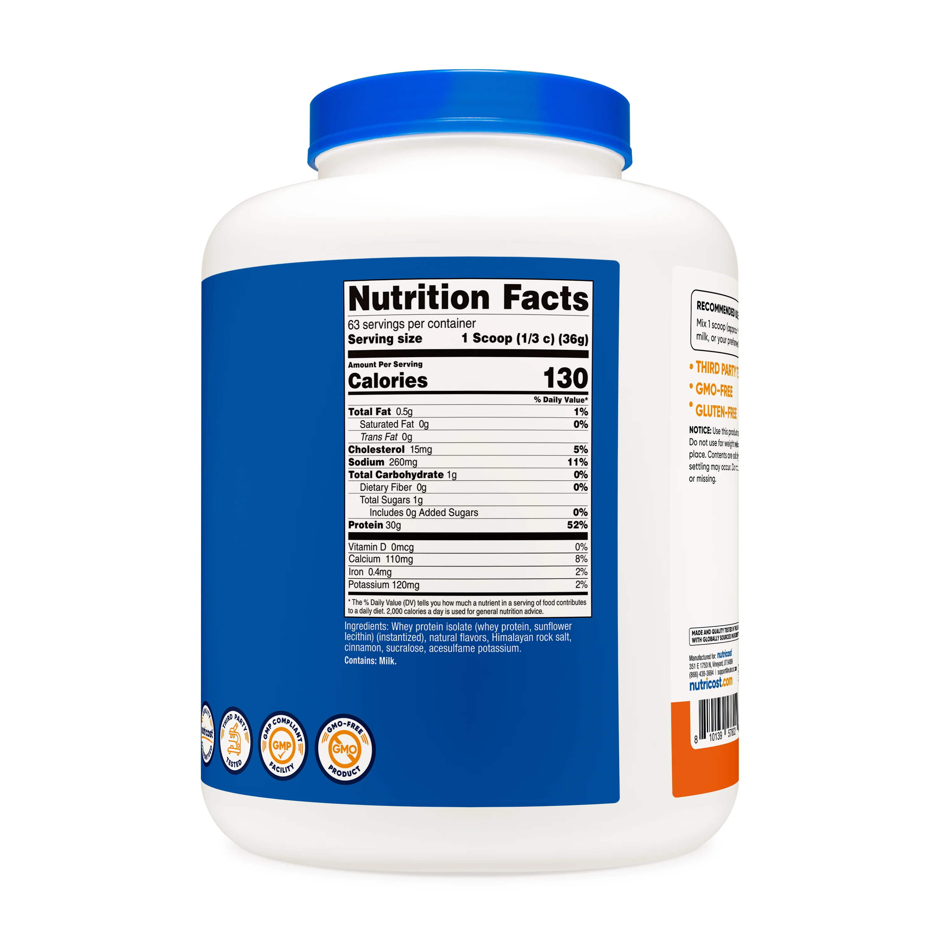 Nutricost Whey Protein Isolate Powder - Image 63