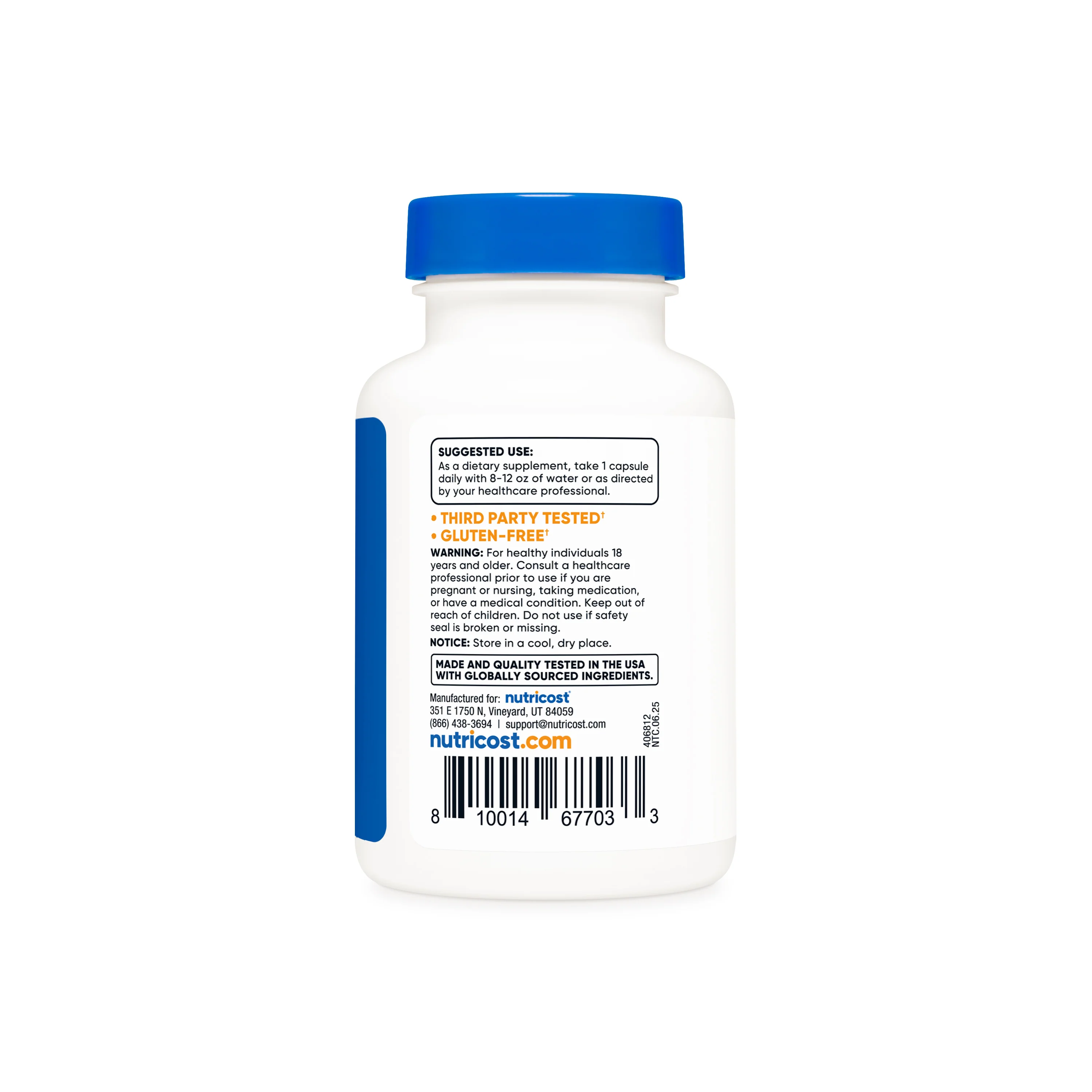 Nutricost Zinc Carnosine Capsules - Image 3
