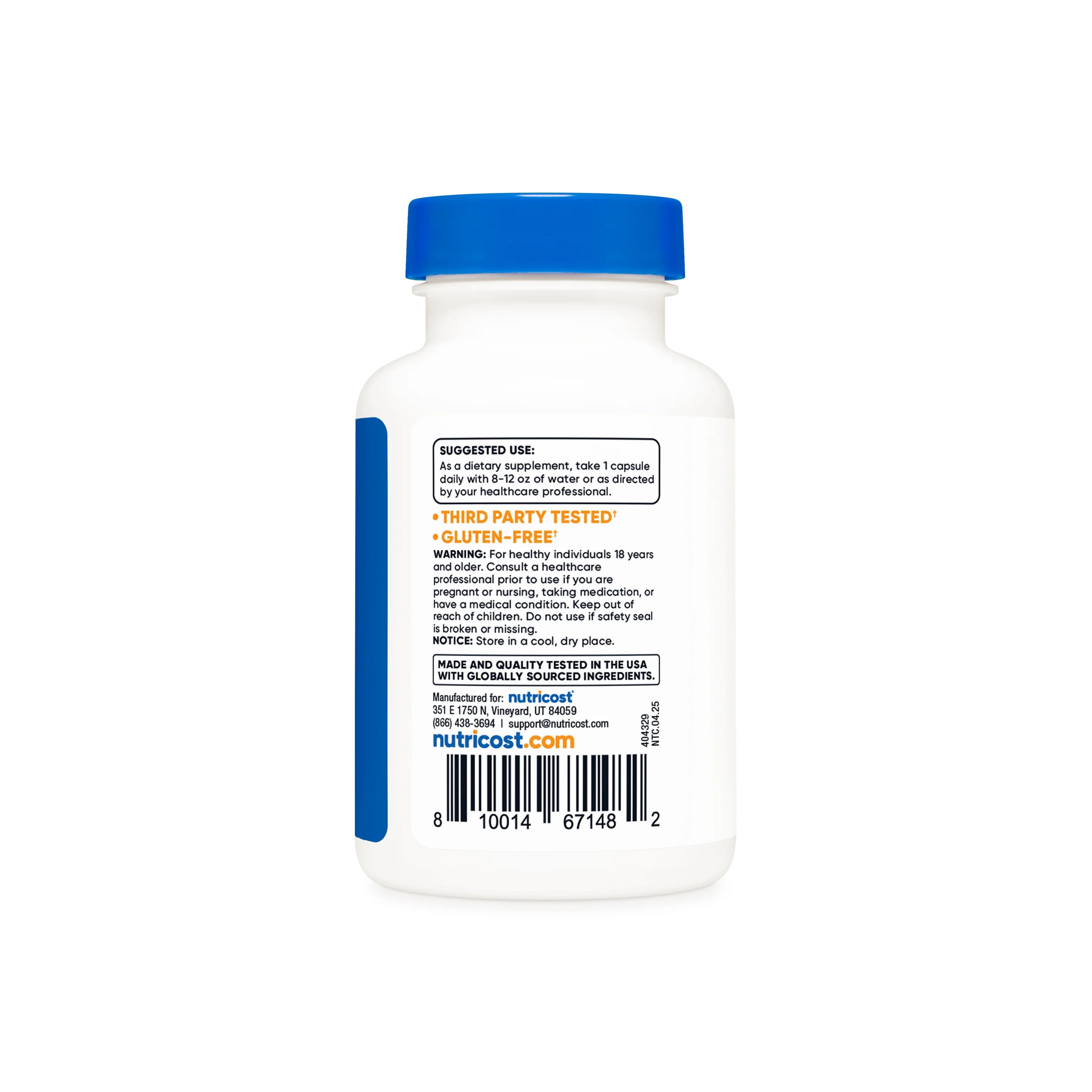 Nutricost Zinc Picolinate Capsules - Image 3